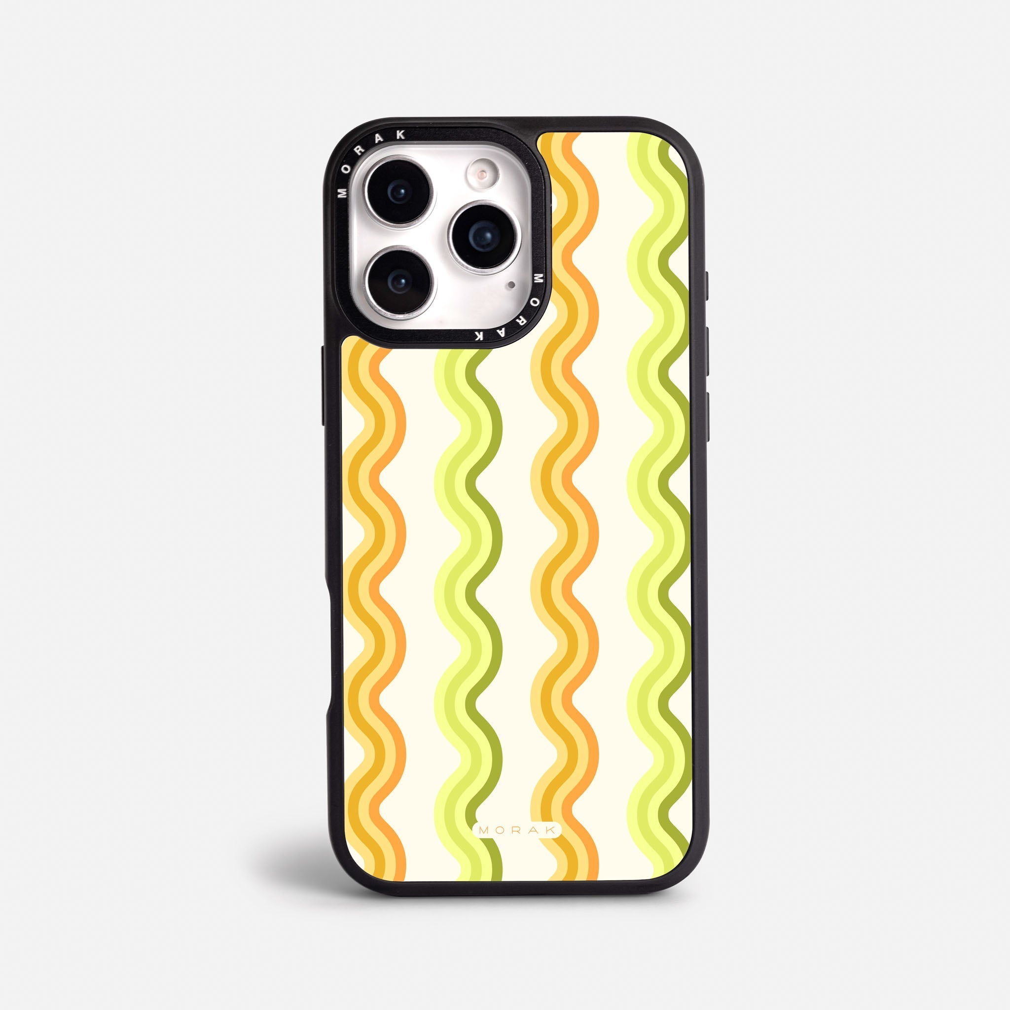Case Sunny Flow - Blanco Premium – Protección antigolpe | Diseño colombiano | Morak