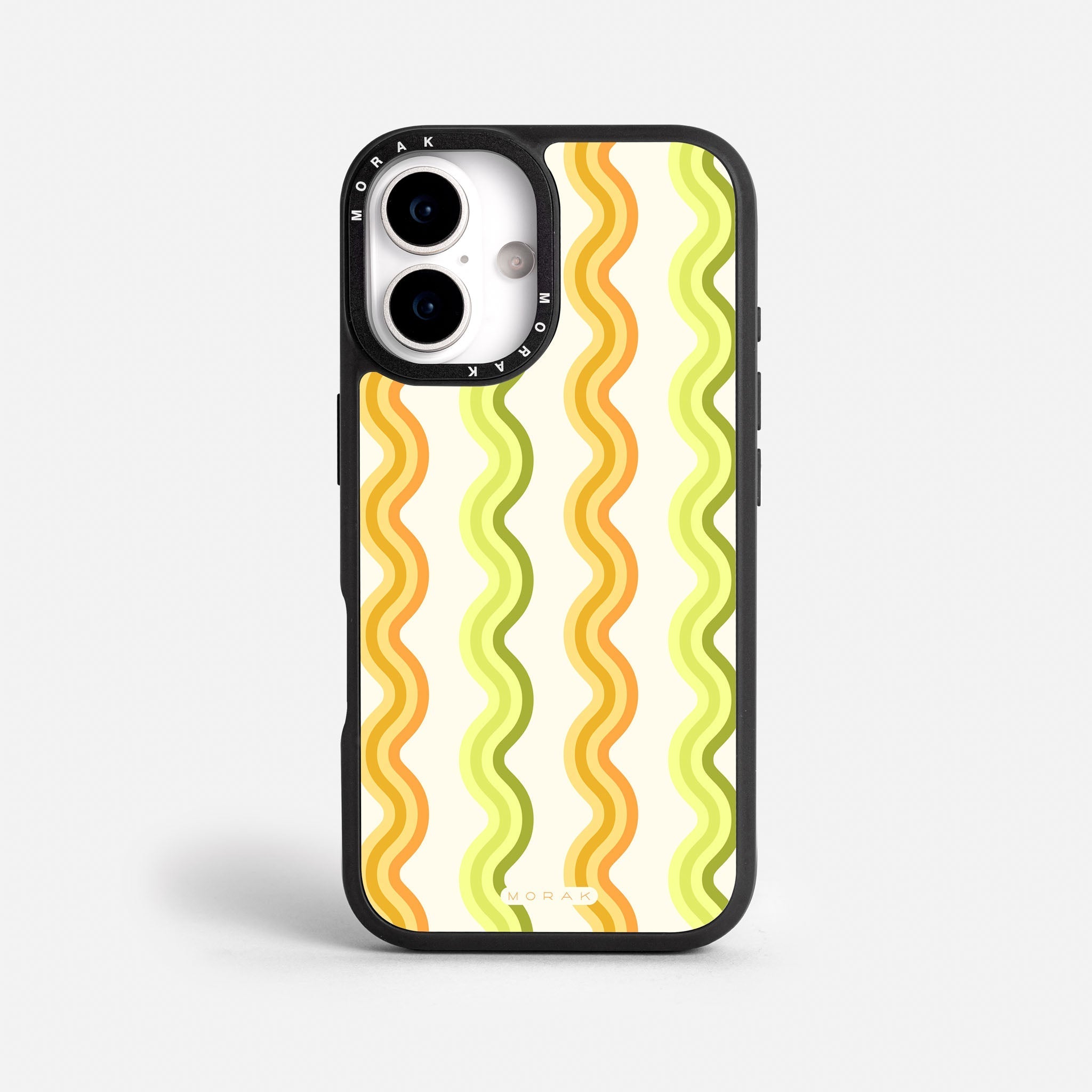 Case Sunny Flow - Blanco Premium – Protección antigolpe | Diseño colombiano | Morak