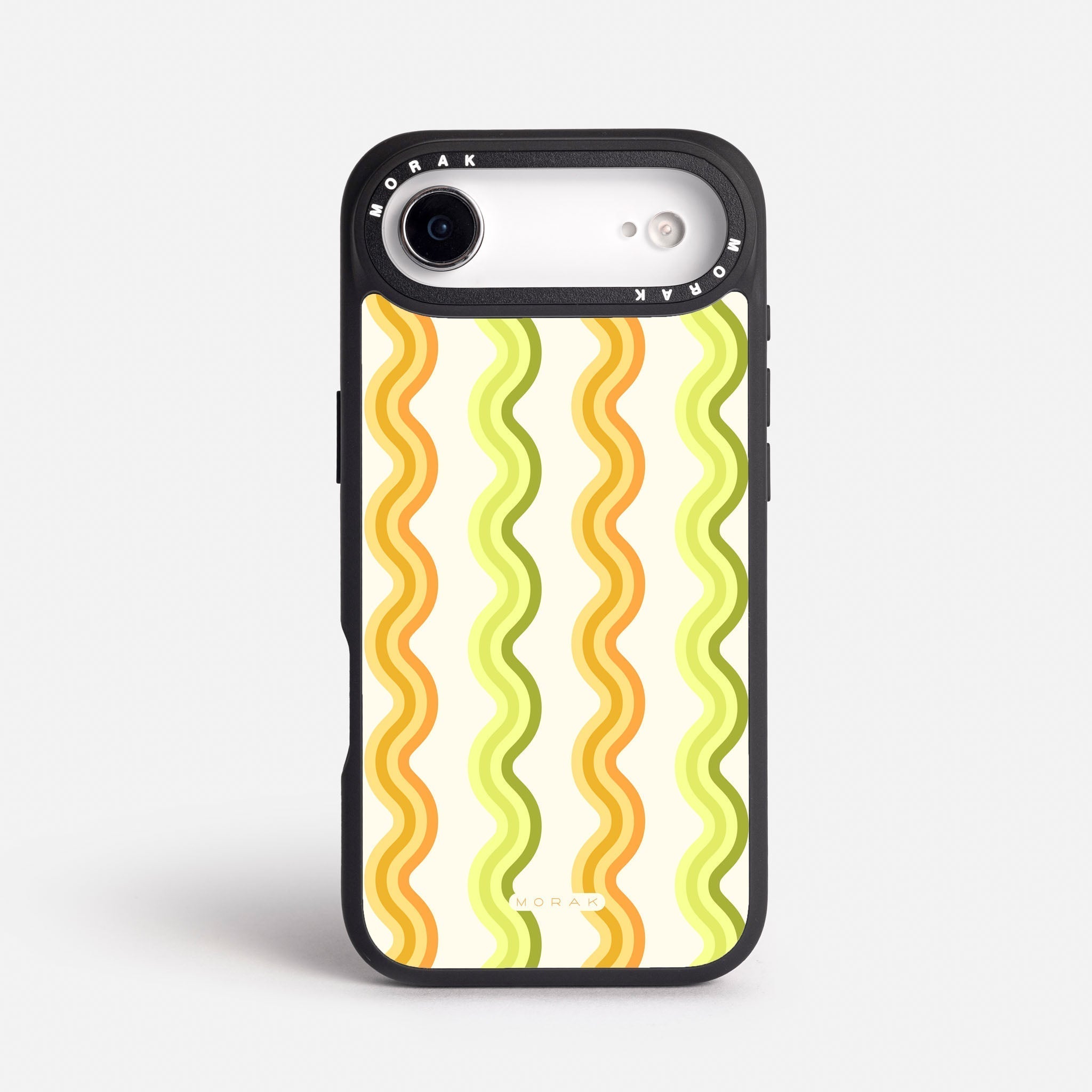 Case Sunny Flow - Blanco Premium – Protección antigolpe | Diseño colombiano | Morak