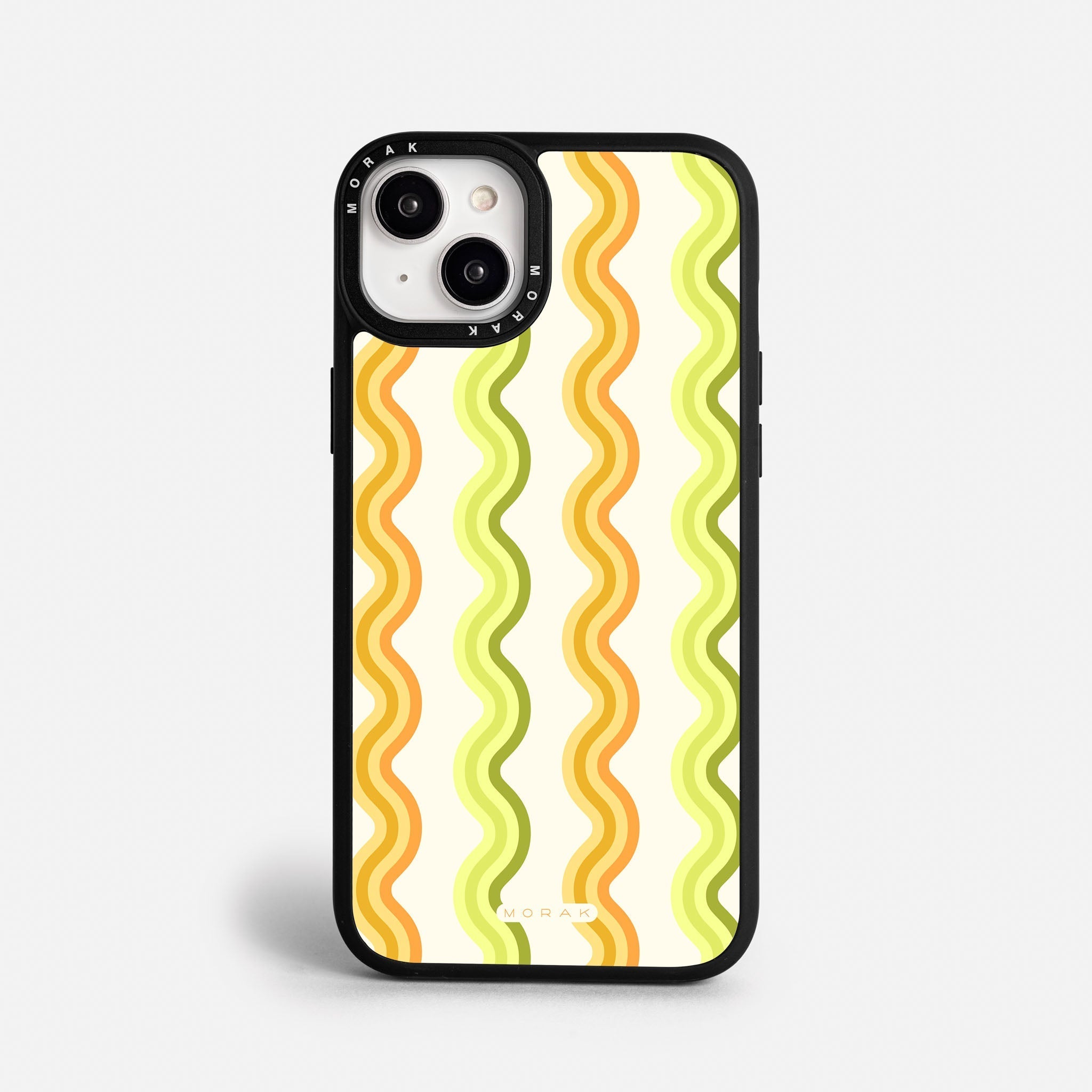 Case Sunny Flow - Blanco Premium – Protección antigolpe | Diseño colombiano | Morak
