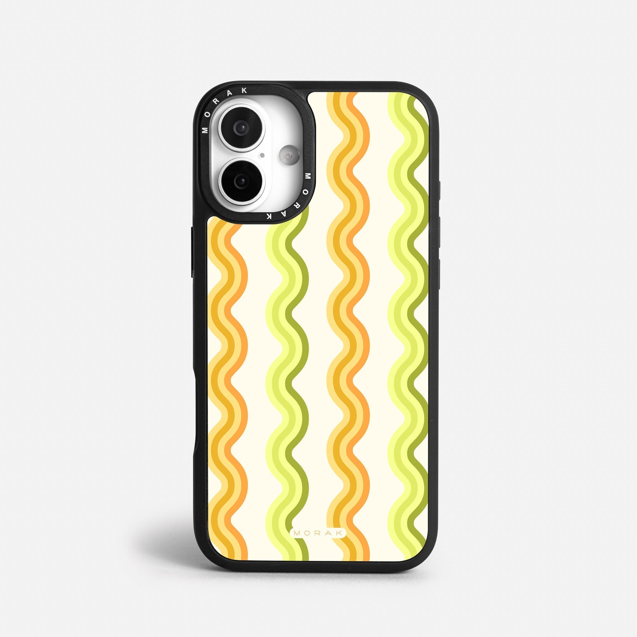 Case Sunny Flow - Blanco Premium – Protección antigolpe | Diseño colombiano | Morak