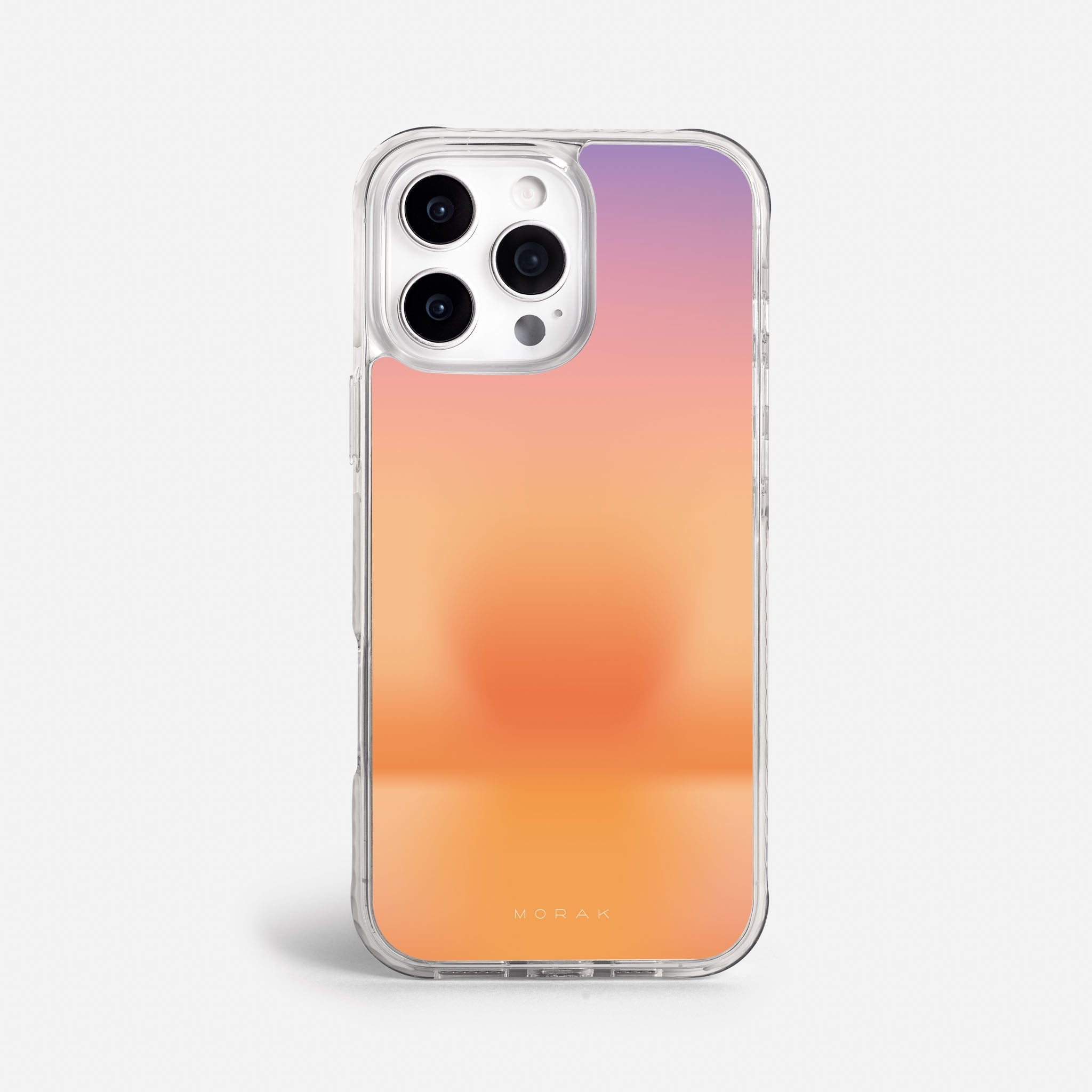Case Sunset Flow - Blanco Premium – Protección antigolpe | Diseño colombiano | Morak
