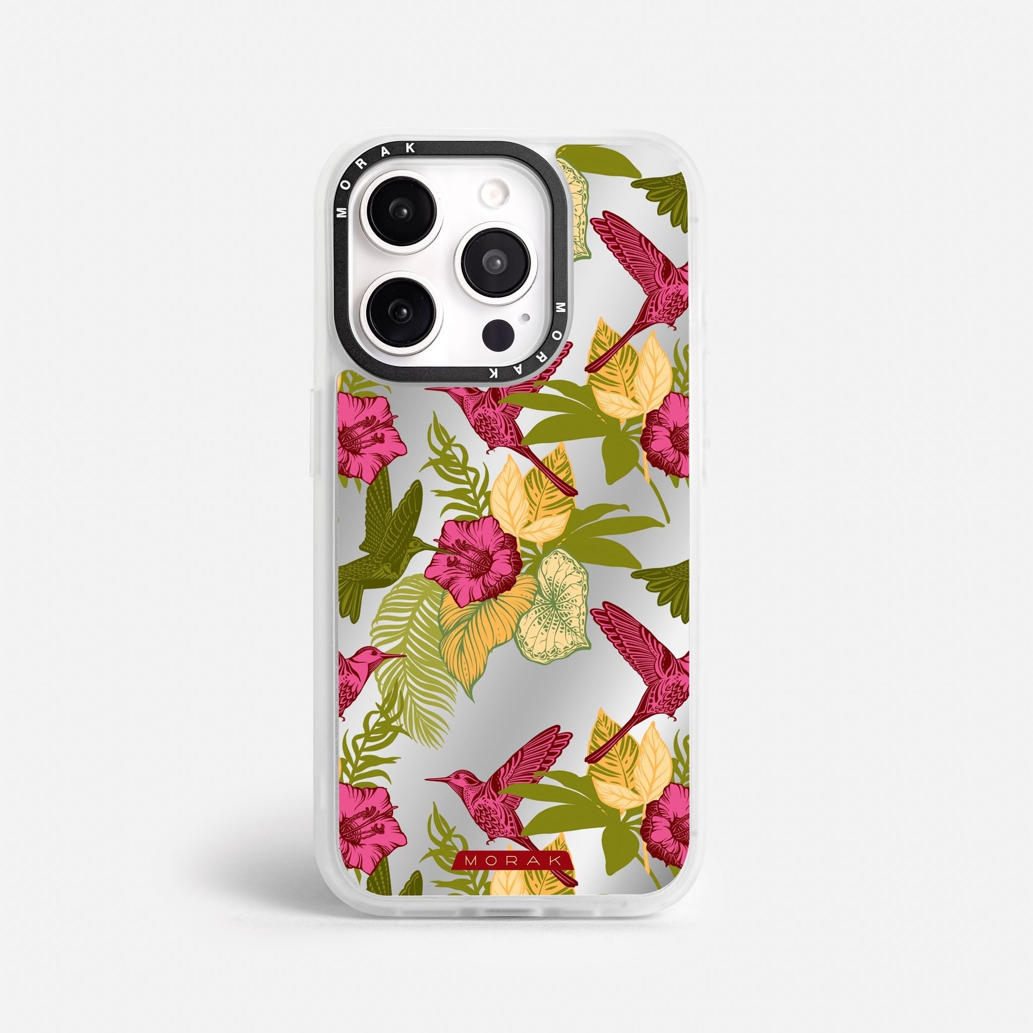 Case Tropic Bloom - Espejo Premium – Protección antigolpe | Diseño colombiano | Morak