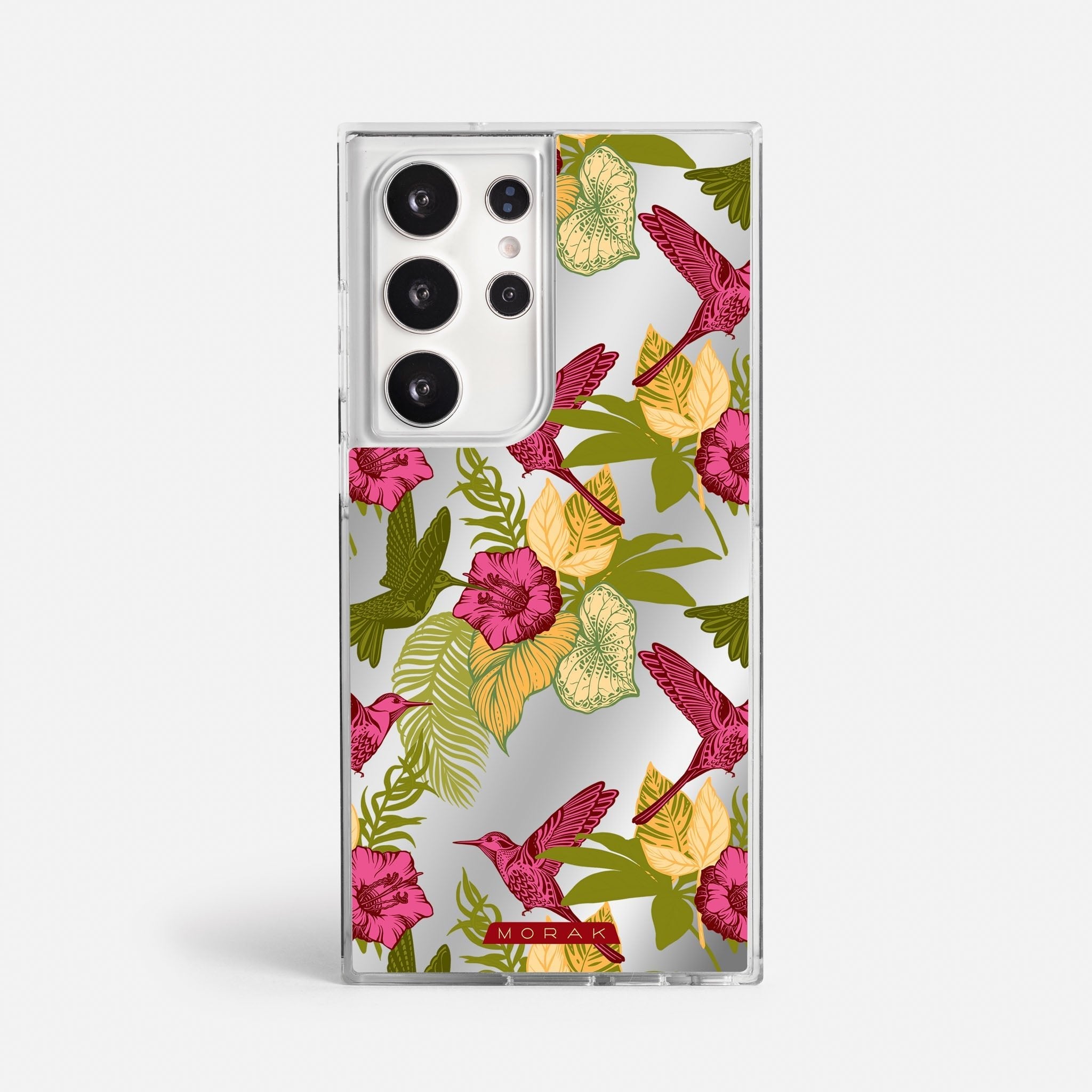Case Tropic Bloom - Espejo Premium – Protección antigolpe | Diseño colombiano | Morak