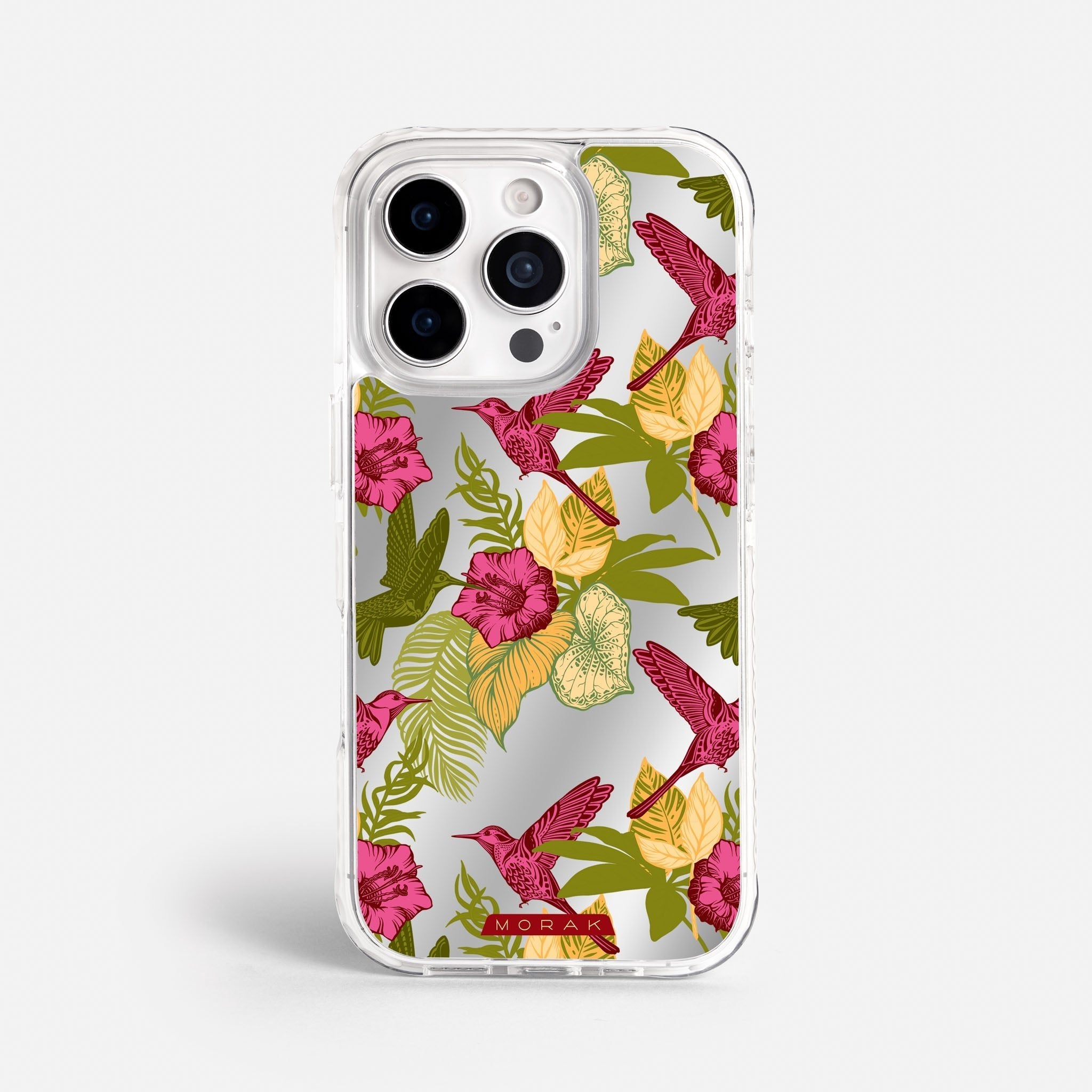 Case Tropic Bloom - Espejo Premium – Protección antigolpe | Diseño colombiano | Morak