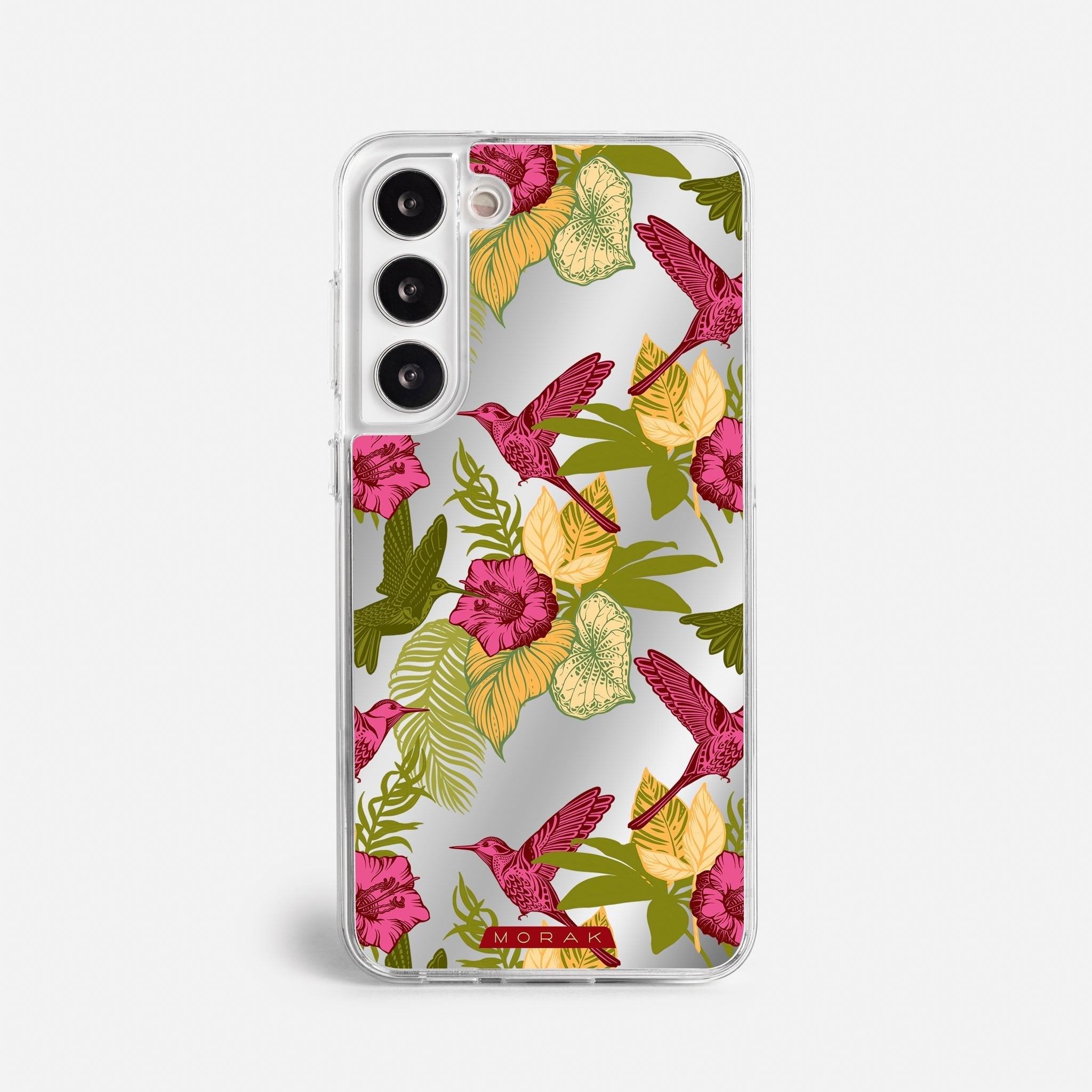 Case Tropic Bloom - Espejo Premium – Protección antigolpe | Diseño colombiano | Morak