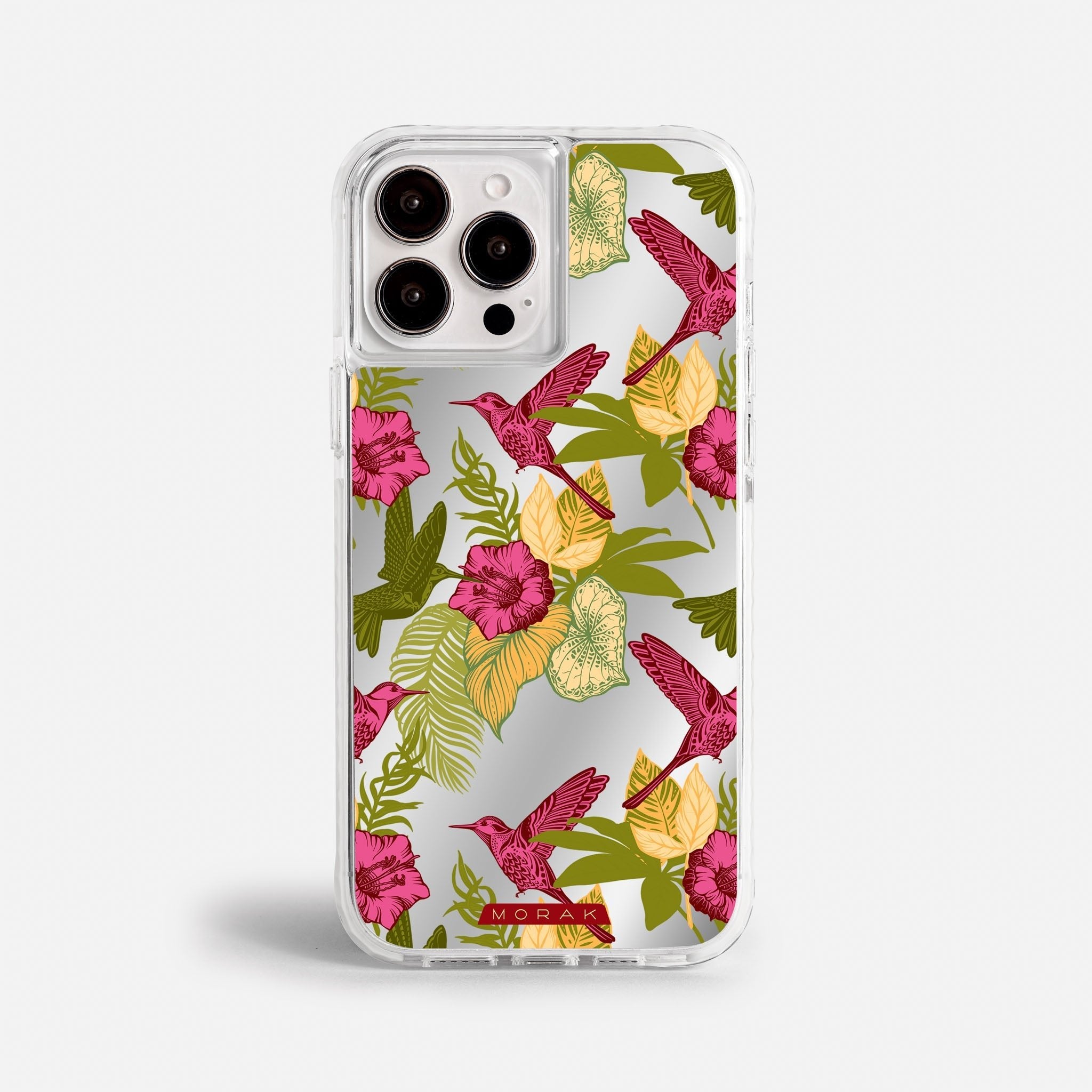 Case Tropic Bloom - Espejo Premium – Protección antigolpe | Diseño colombiano | Morak