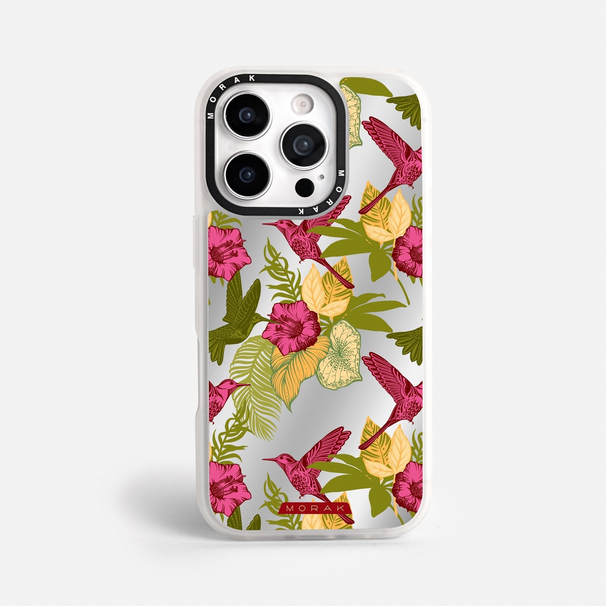 Case Tropic Bloom - Espejo Premium – Protección antigolpe | Diseño colombiano | Morak