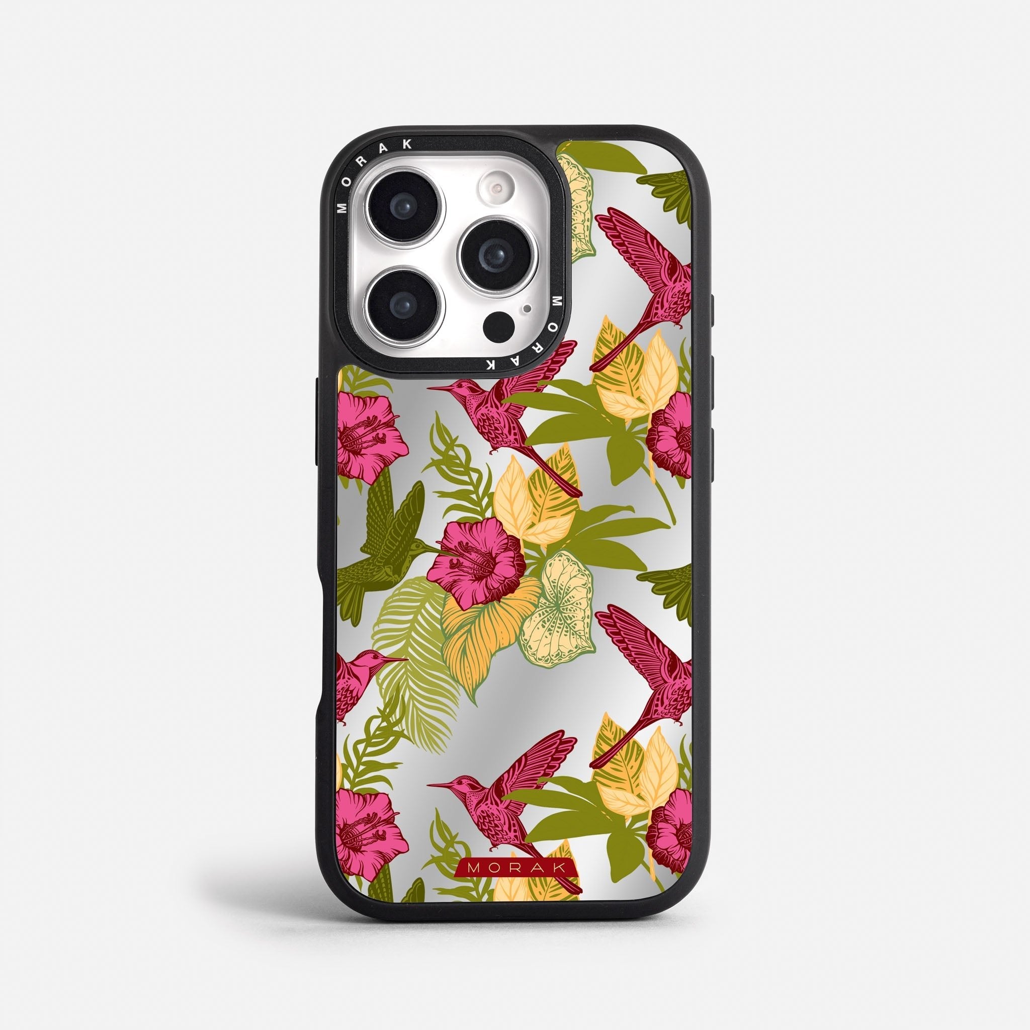 Case Tropic Bloom - Espejo Premium – Protección antigolpe | Diseño colombiano | Morak