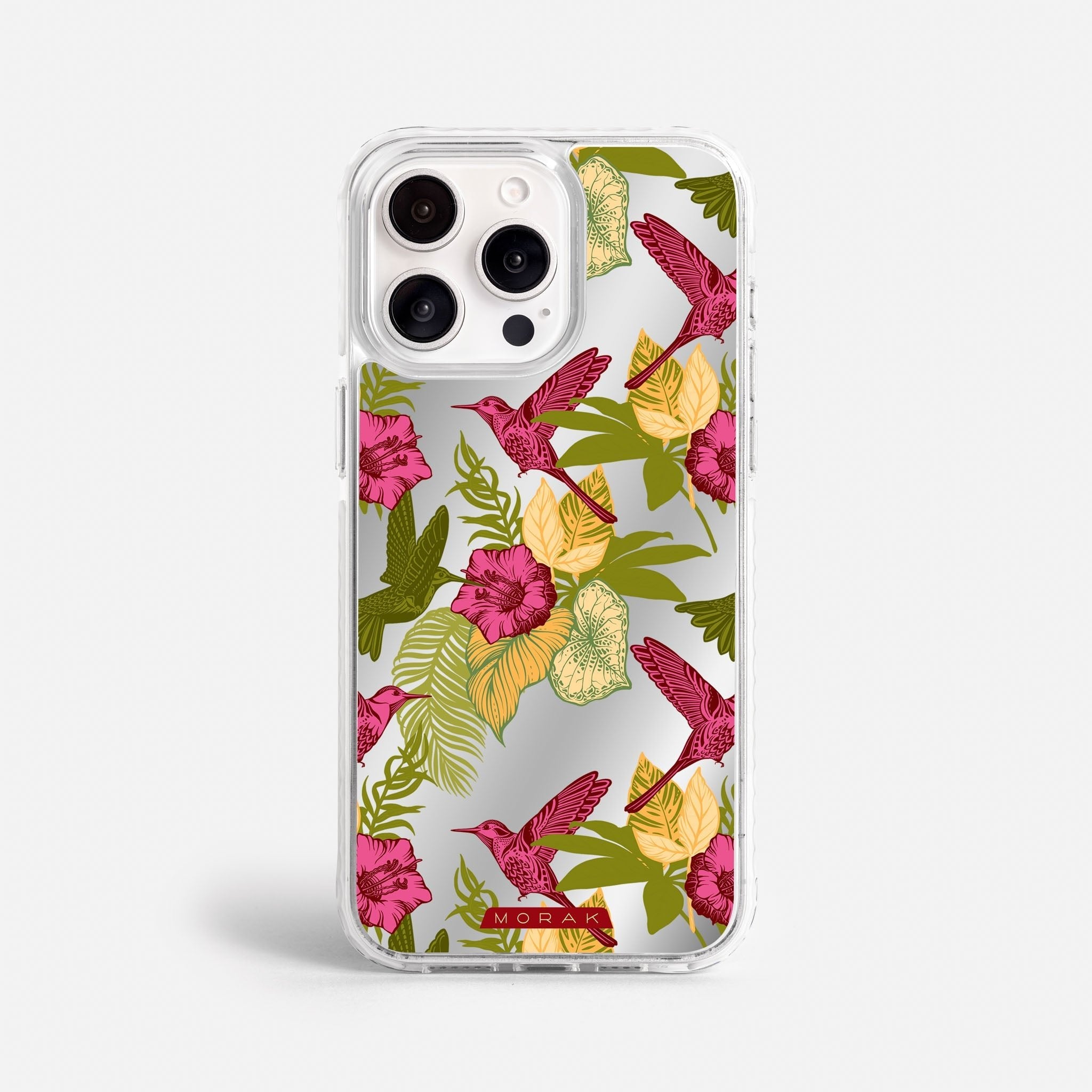 Case Tropic Bloom - Espejo Premium – Protección antigolpe | Diseño colombiano | Morak
