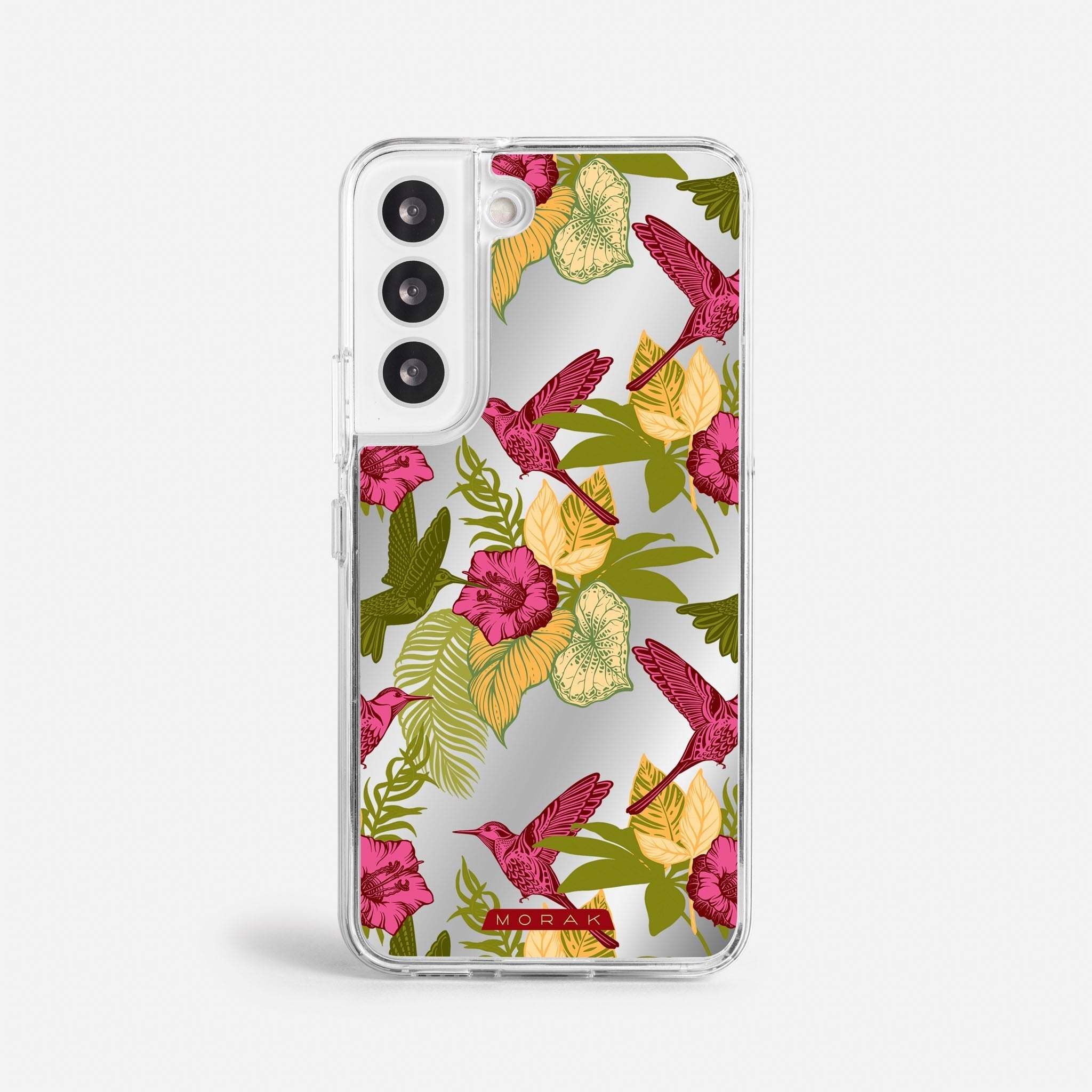 Case Tropic Bloom - Espejo Premium – Protección antigolpe | Diseño colombiano | Morak