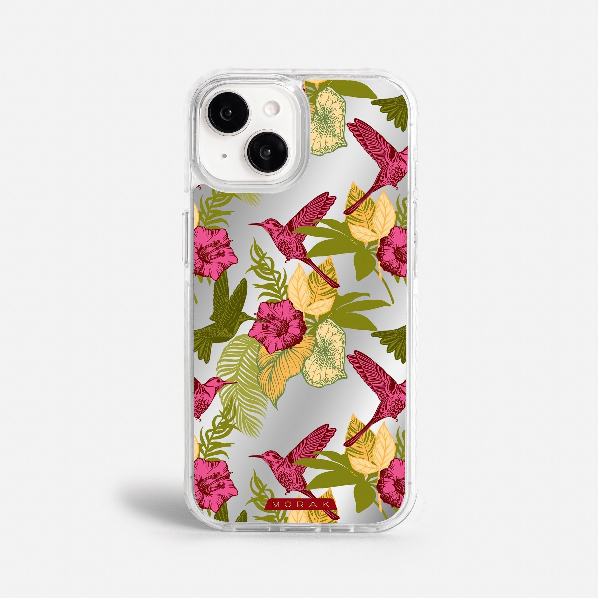 Case Tropic Bloom - Espejo Premium – Protección antigolpe | Diseño colombiano | Morak