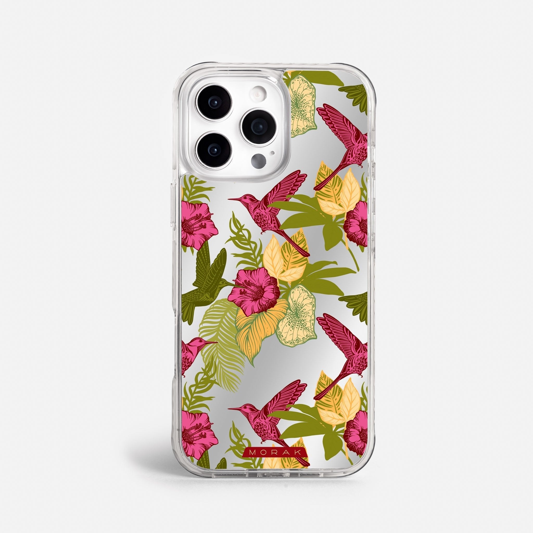Case Tropic Bloom - Espejo Premium – Protección antigolpe | Diseño colombiano | Morak