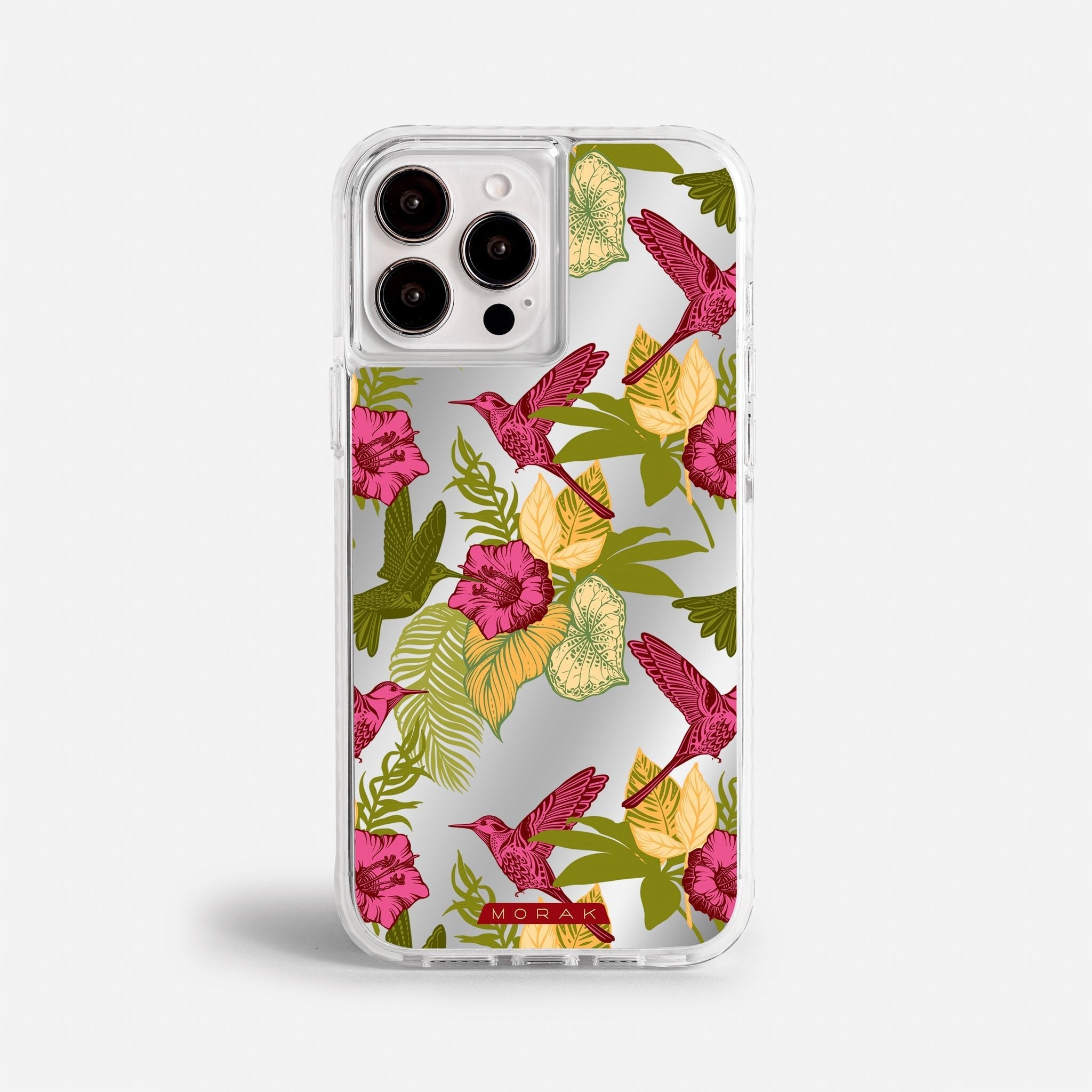 Case Tropic Bloom - Espejo Premium – Protección antigolpe | Diseño colombiano | Morak