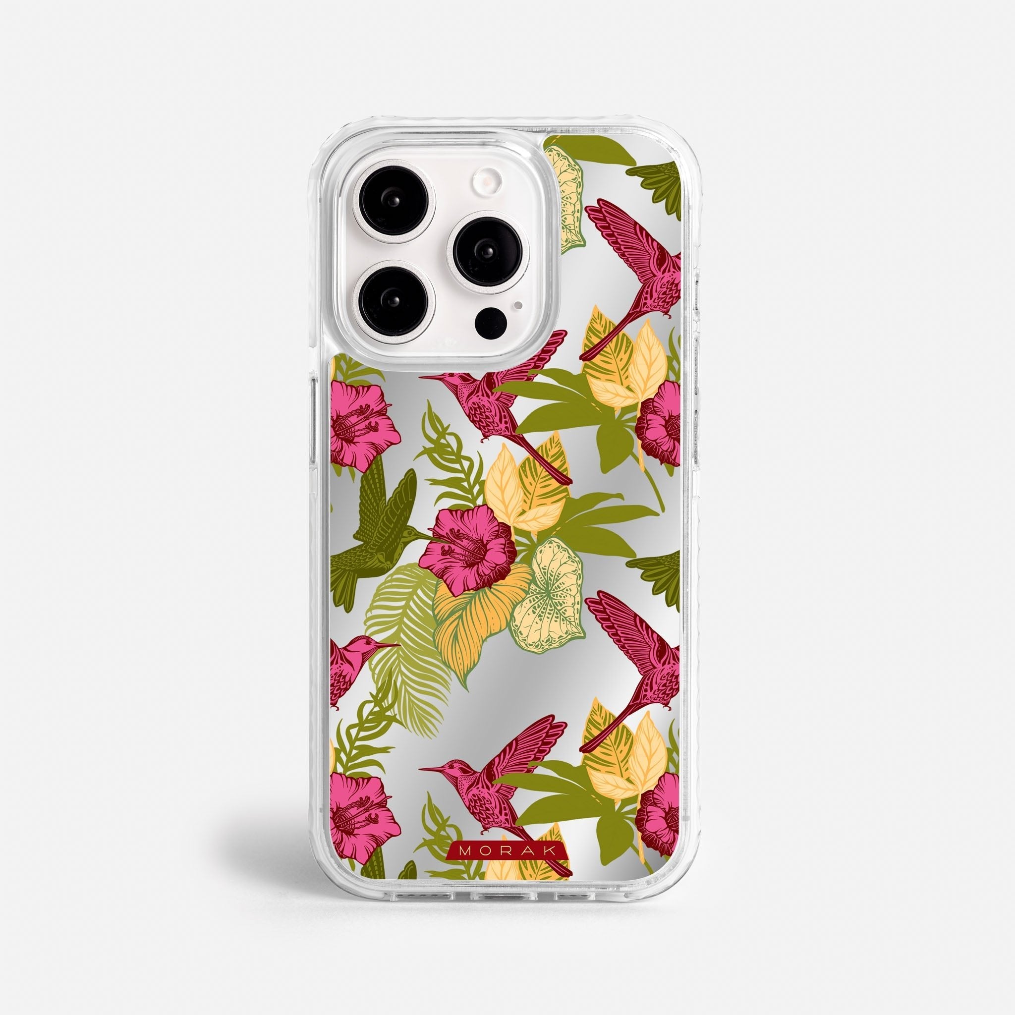 Case Tropic Bloom - Espejo Premium – Protección antigolpe | Diseño colombiano | Morak