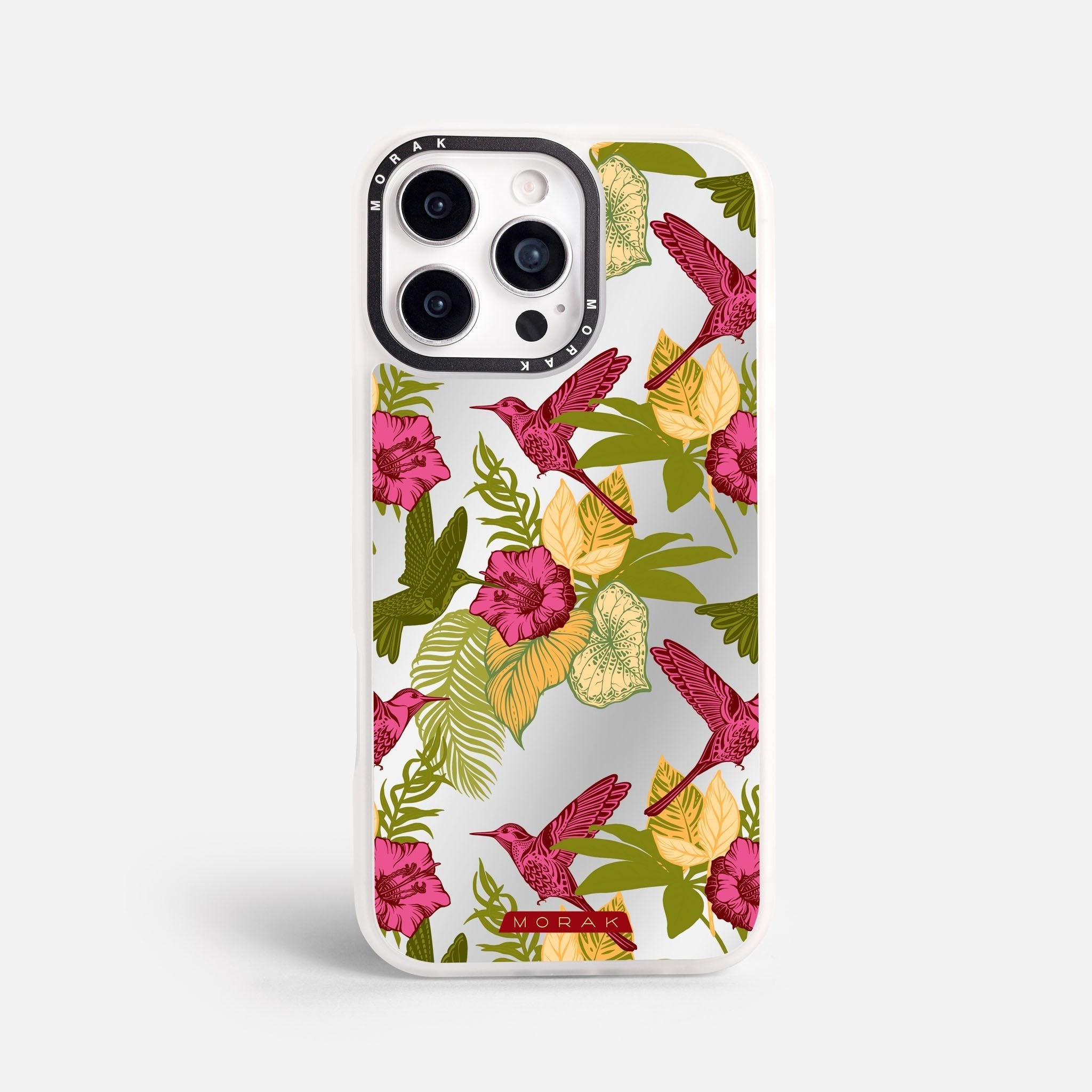 Case Tropic Bloom - Espejo Premium – Protección antigolpe | Diseño colombiano | Morak