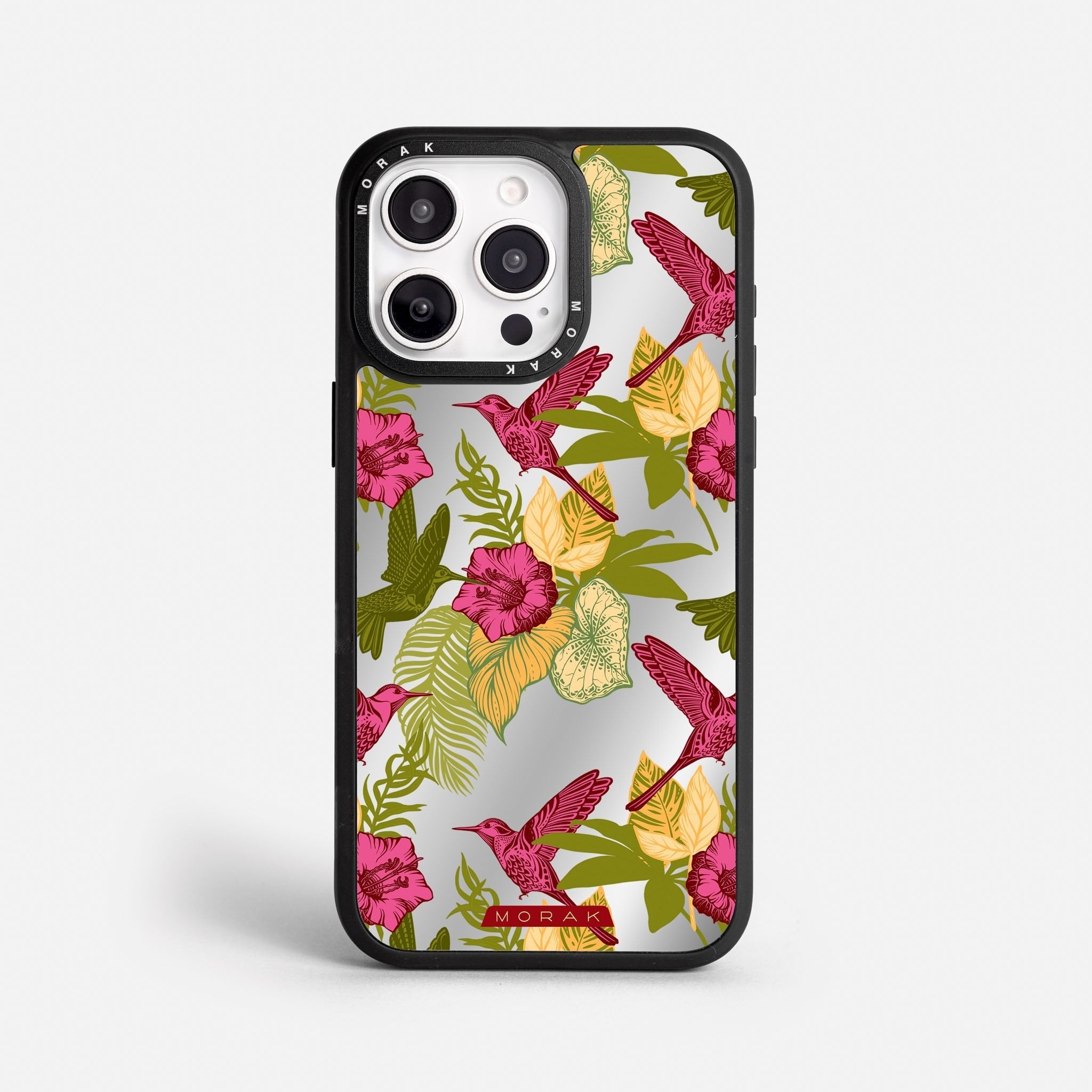 Case Tropic Bloom - Espejo Premium – Protección antigolpe | Diseño colombiano | Morak