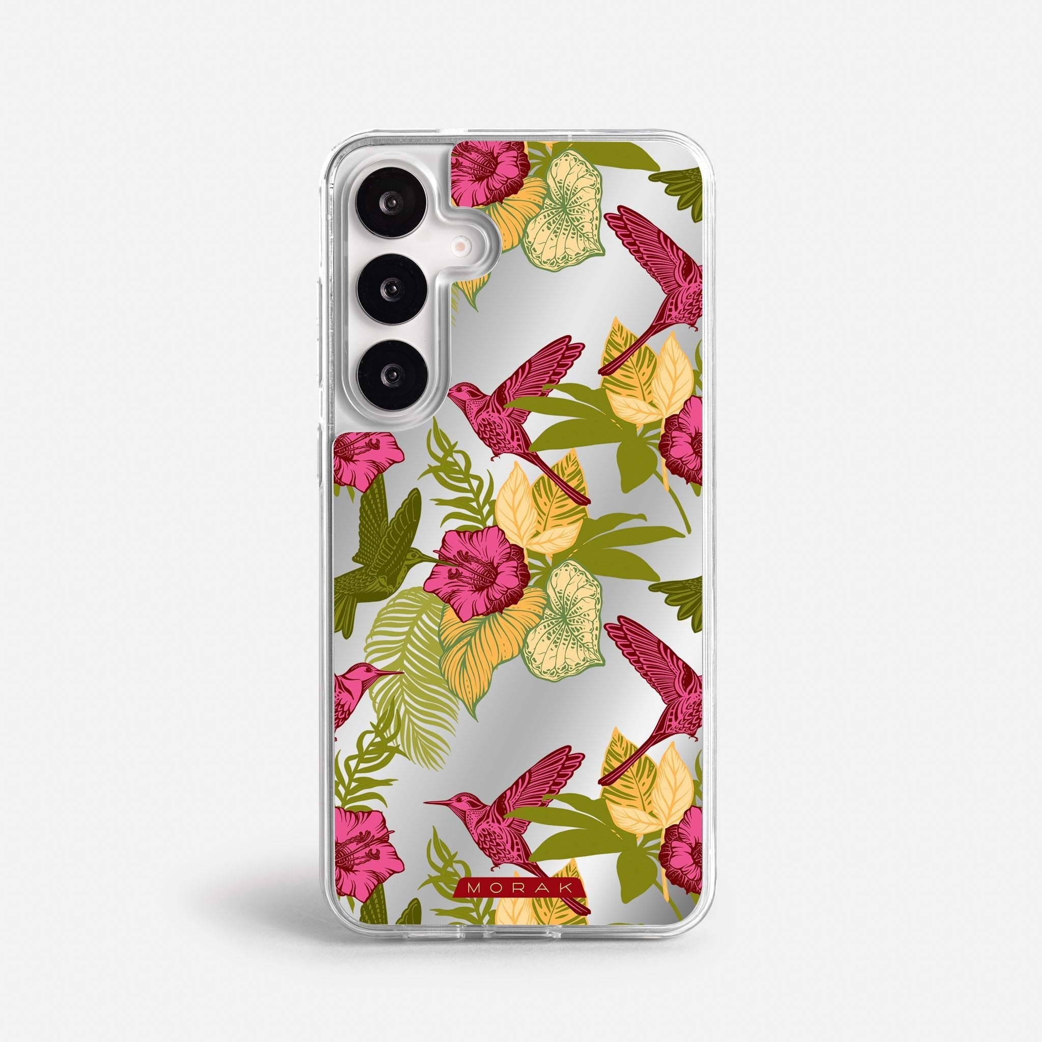 Case Tropic Bloom - Espejo Premium – Protección antigolpe | Diseño colombiano | Morak