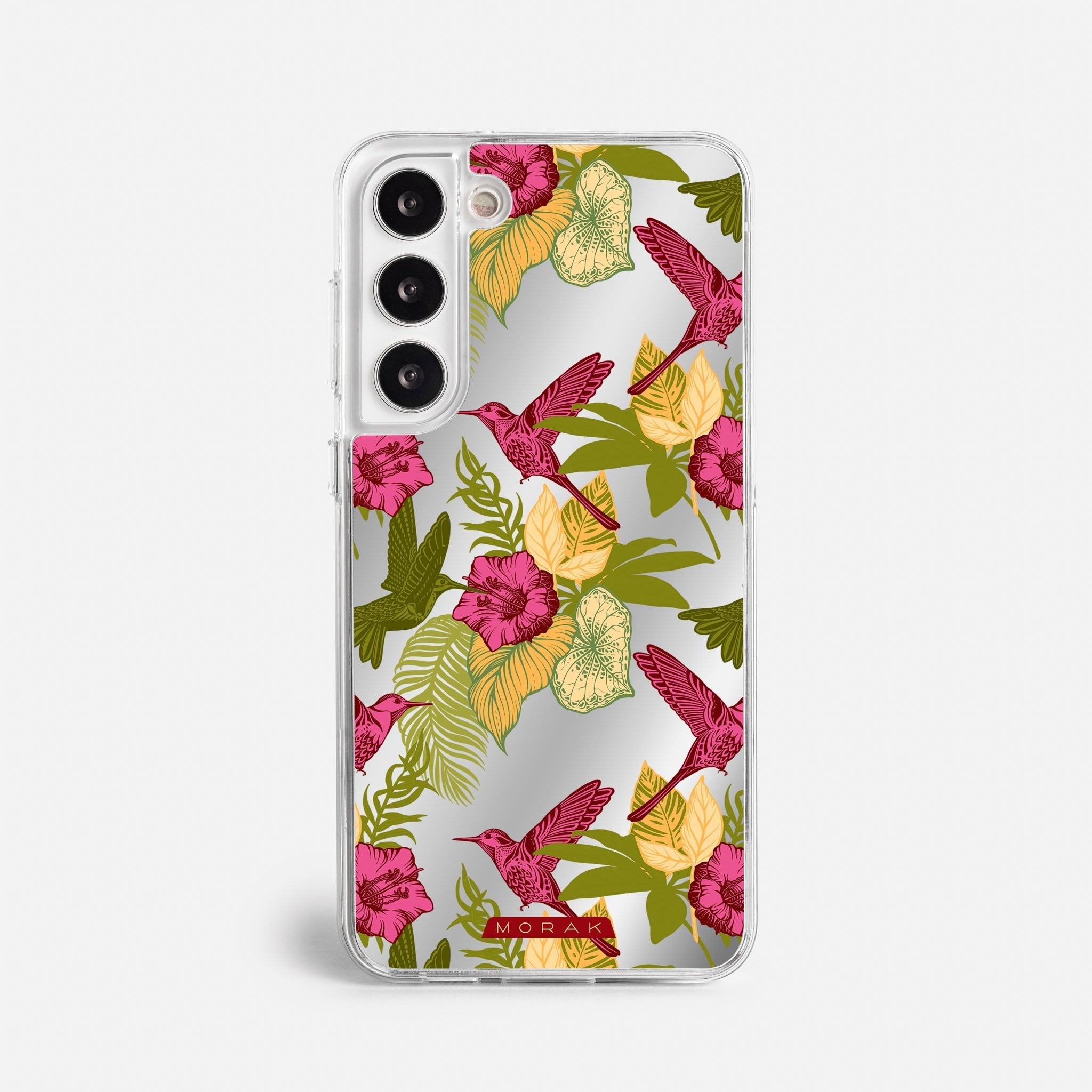Case Tropic Bloom - Espejo Premium – Protección antigolpe | Diseño colombiano | Morak