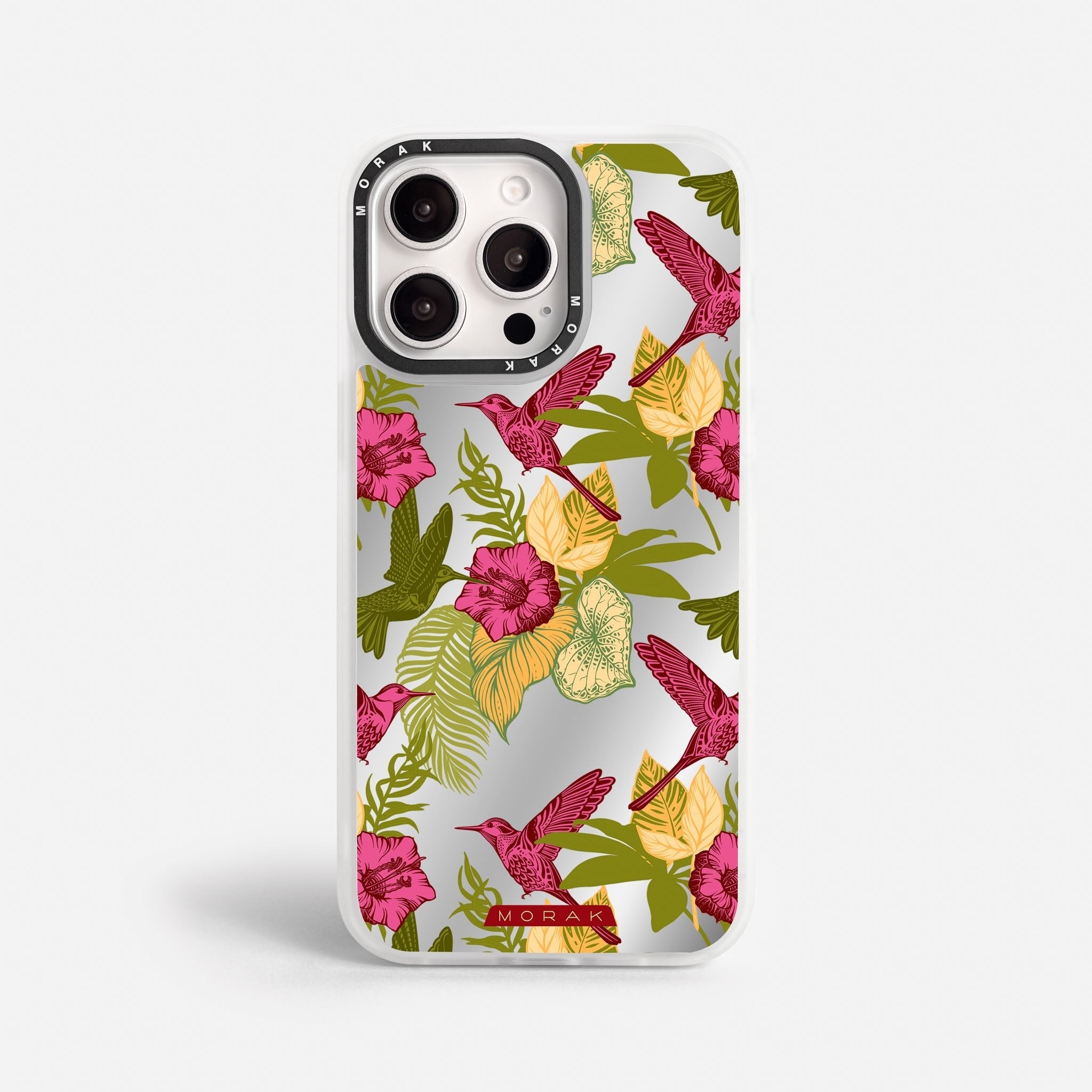 Case Tropic Bloom - Espejo Premium – Protección antigolpe | Diseño colombiano | Morak