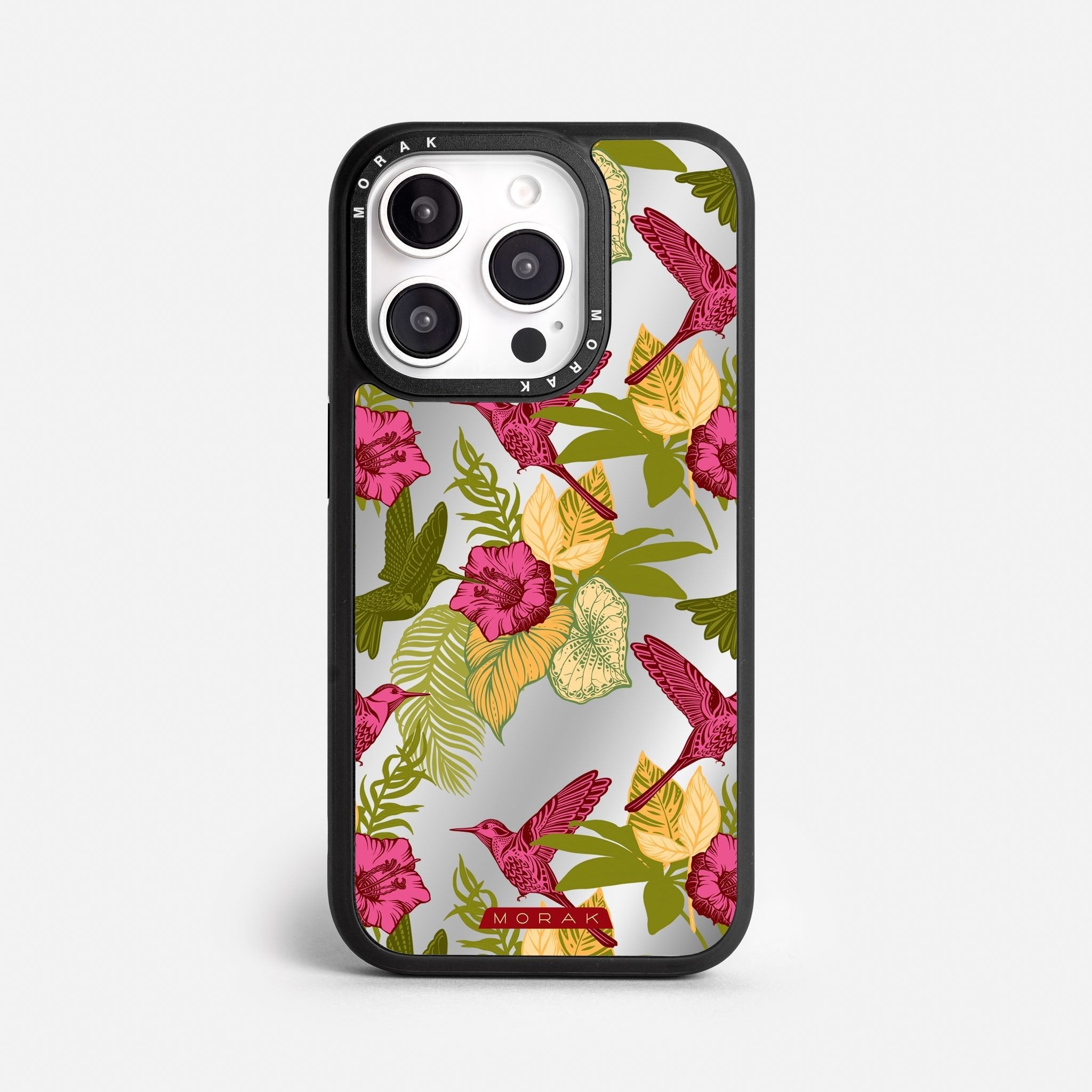 Case Tropic Bloom - Espejo Premium – Protección antigolpe | Diseño colombiano | Morak