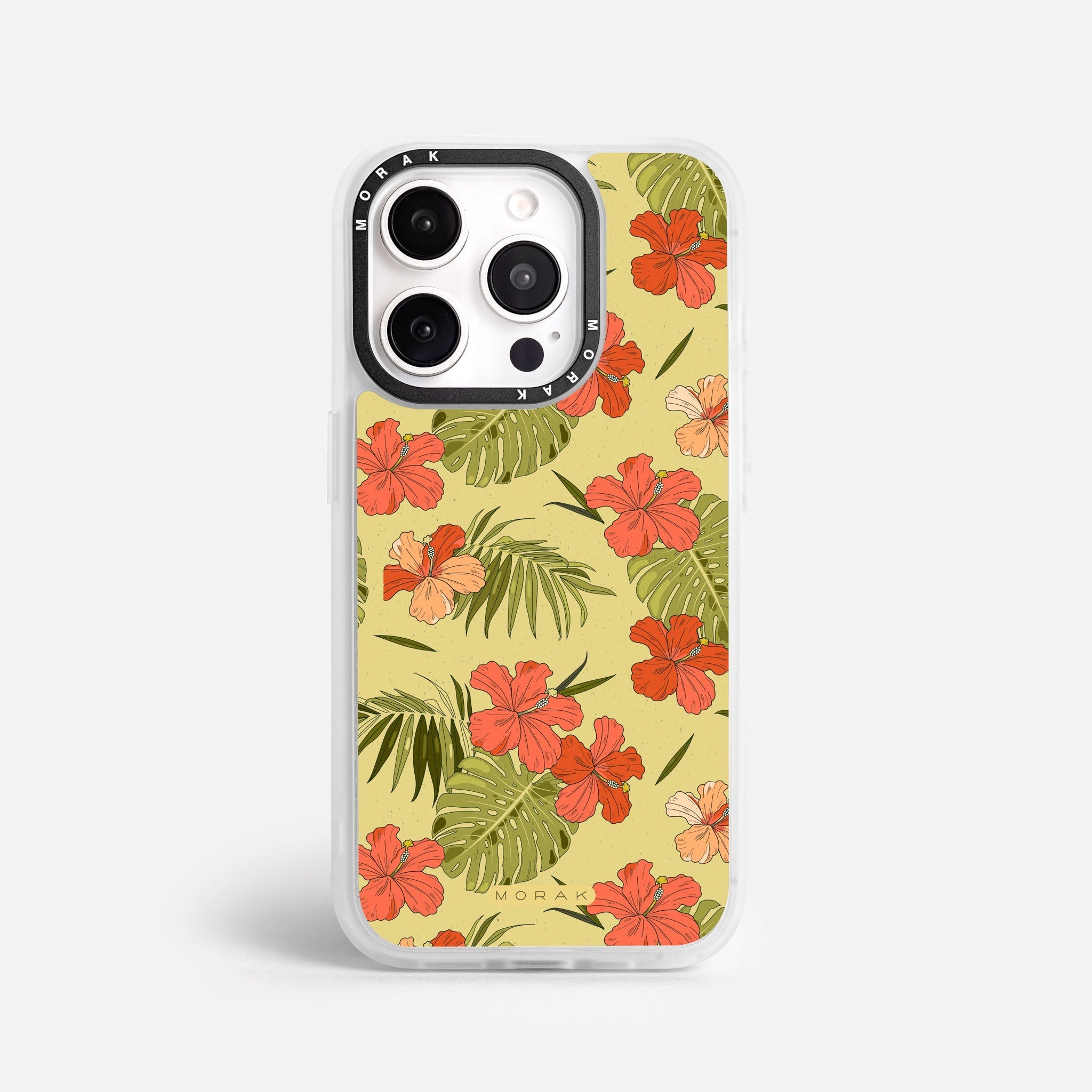 Case Tropik - Blanco Premium – Protección antigolpe | Diseño colombiano | Morak