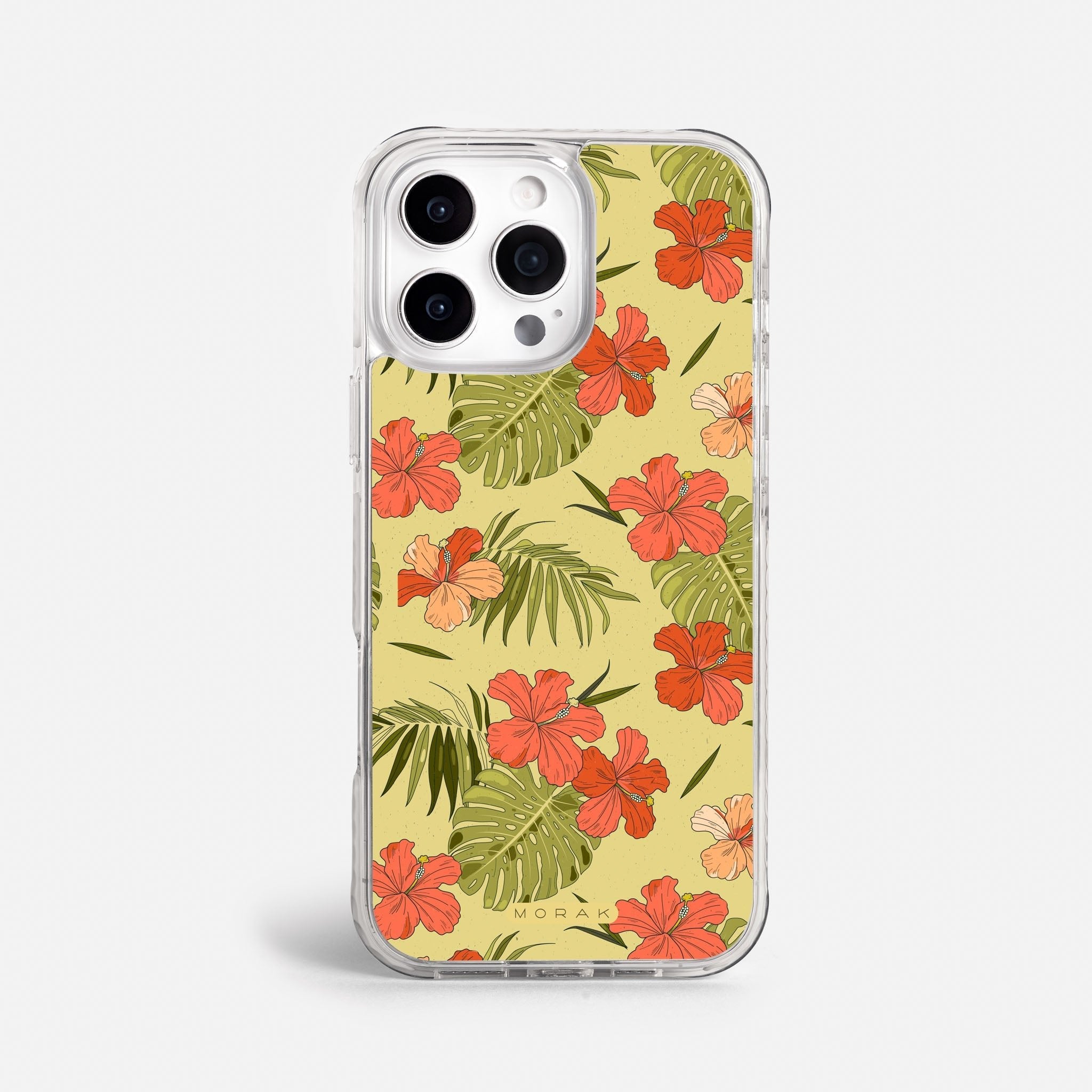 Case Tropik - Blanco Premium – Protección antigolpe | Diseño colombiano | Morak