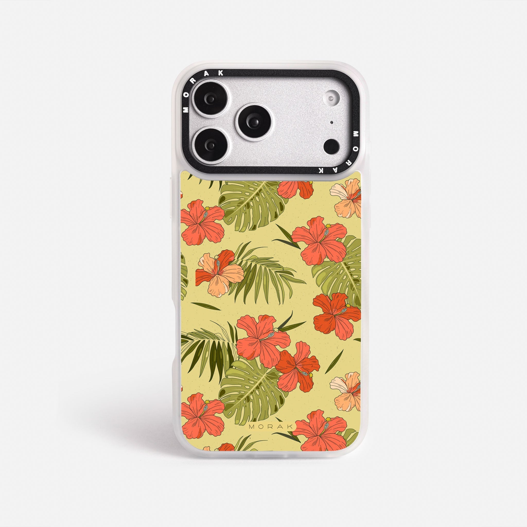 Case Tropik - Blanco Premium – Protección antigolpe | Diseño colombiano | Morak