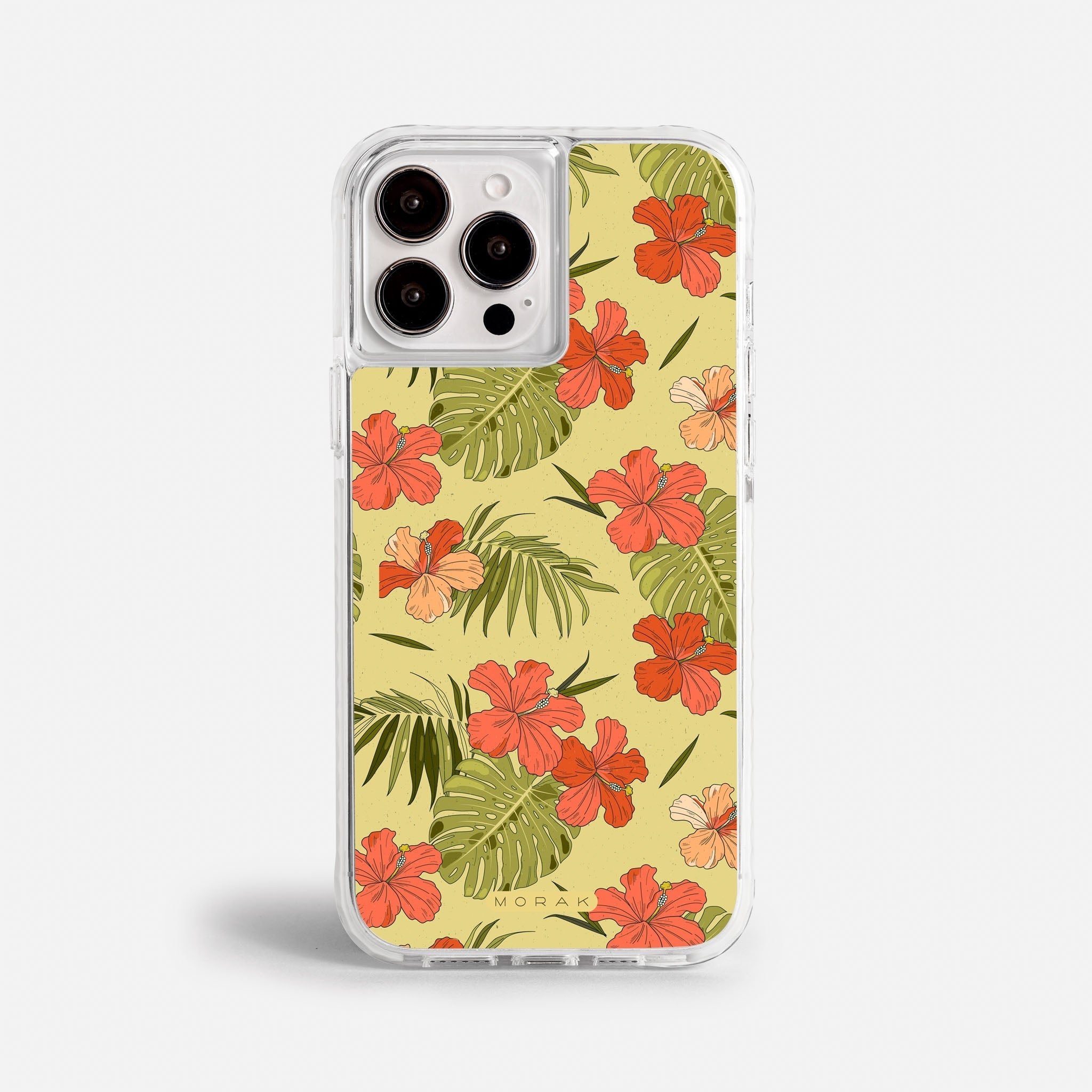 Case Tropik - Blanco Premium – Protección antigolpe | Diseño colombiano | Morak