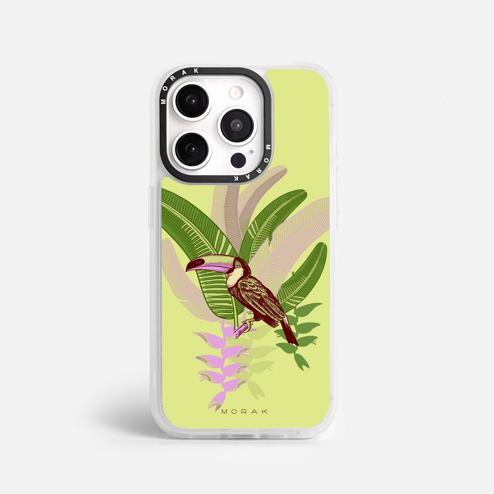 Case Tucán Light - Blanco Premium – Protección antigolpe | Diseño colombiano | Morak