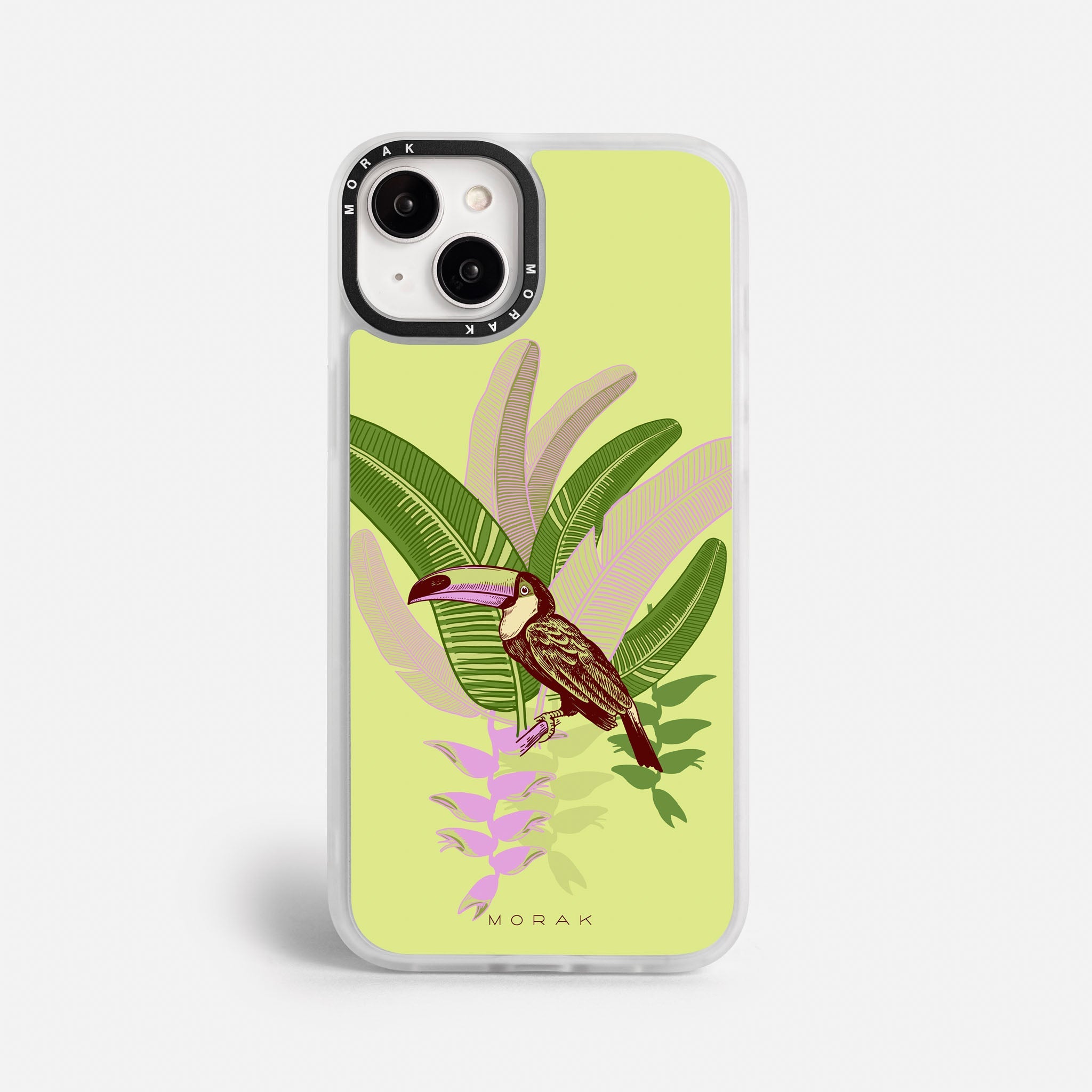 Case Tucán Light - Blanco Premium – Protección antigolpe | Diseño colombiano | Morak