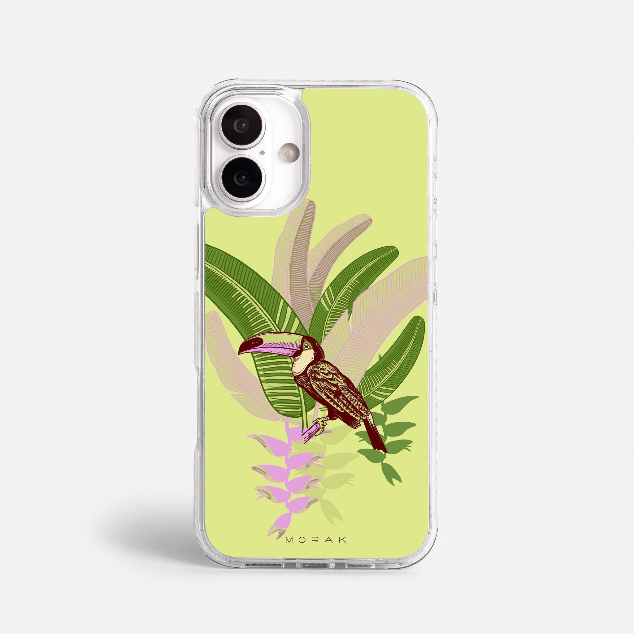 Case Tucán Light - Blanco Premium – Protección antigolpe | Diseño colombiano | Morak