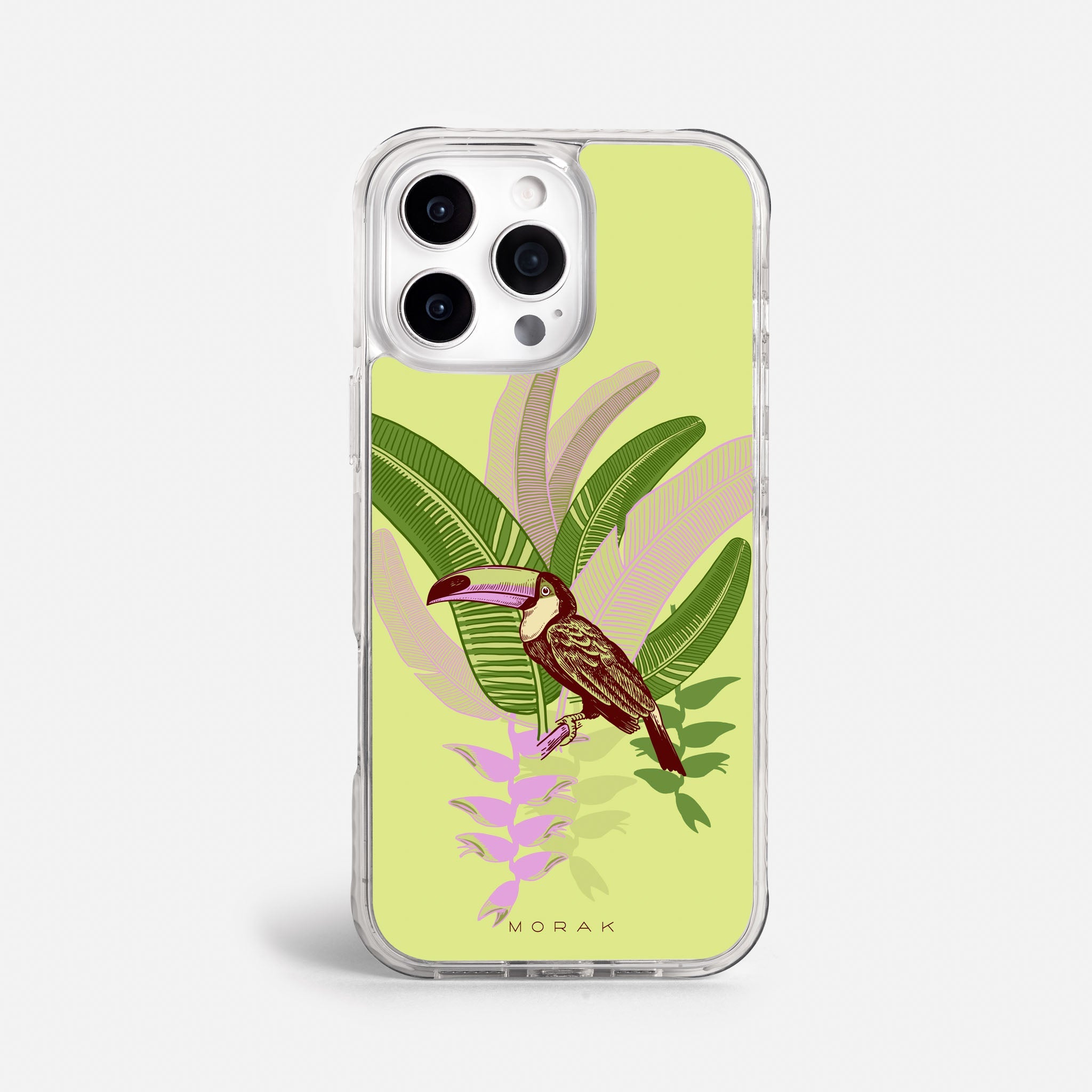 Case Tucán Light - Blanco Premium – Protección antigolpe | Diseño colombiano | Morak