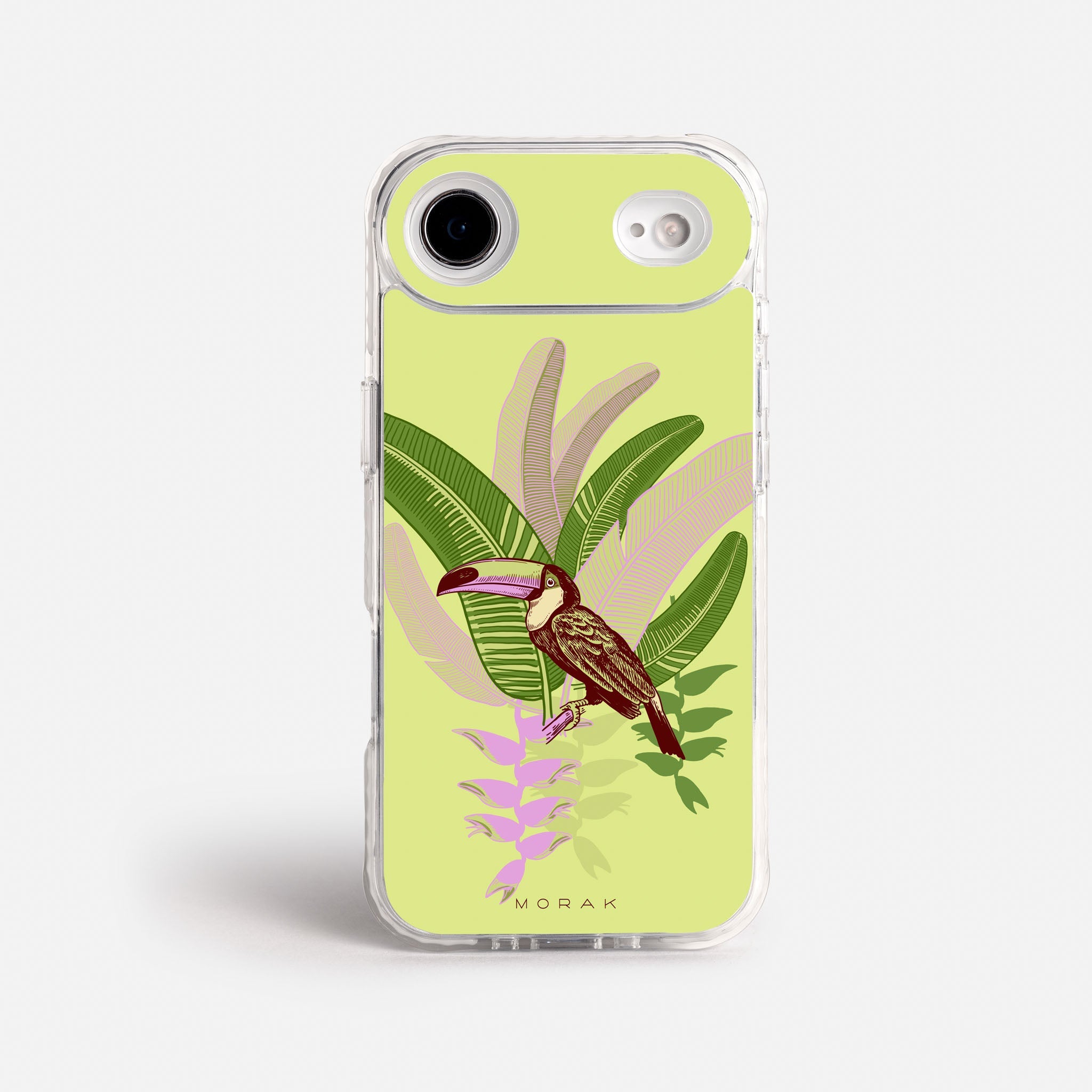 Case Tucán Light - Blanco Premium – Protección antigolpe | Diseño colombiano | Morak