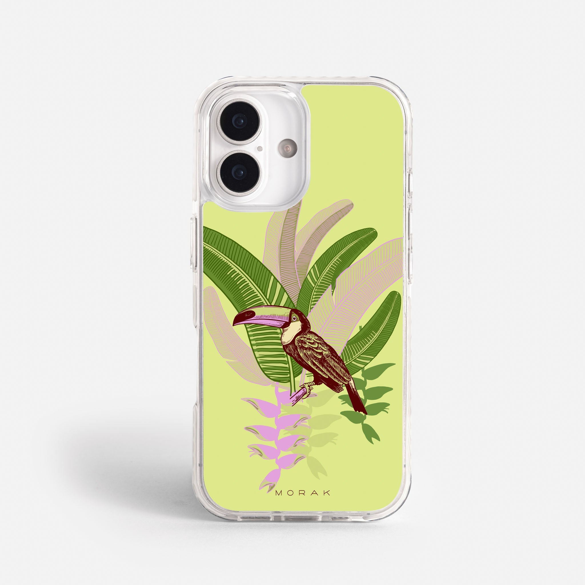 Case Tucán Light - Blanco Premium – Protección antigolpe | Diseño colombiano | Morak