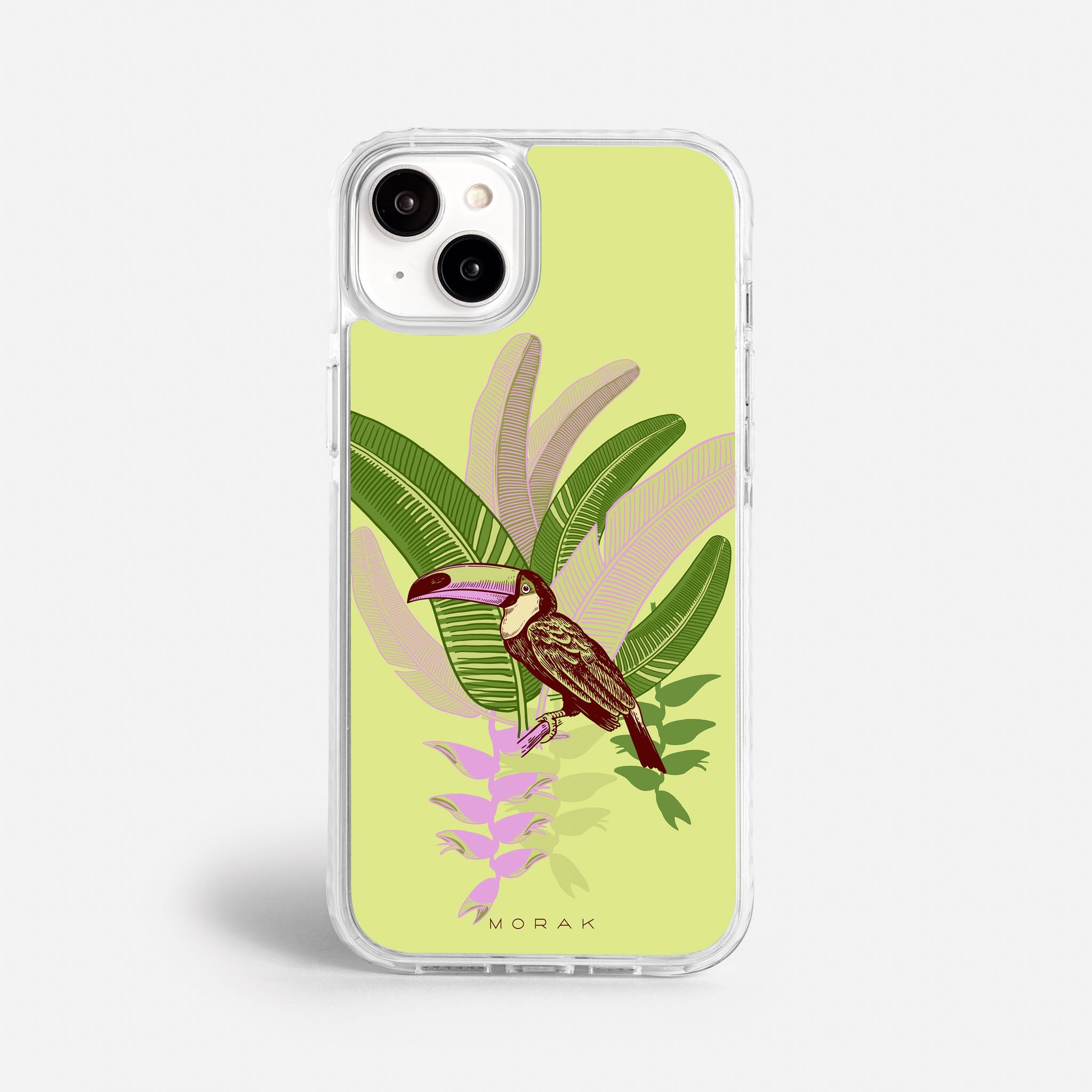 Case Tucán Light - Blanco Premium – Protección antigolpe | Diseño colombiano | Morak