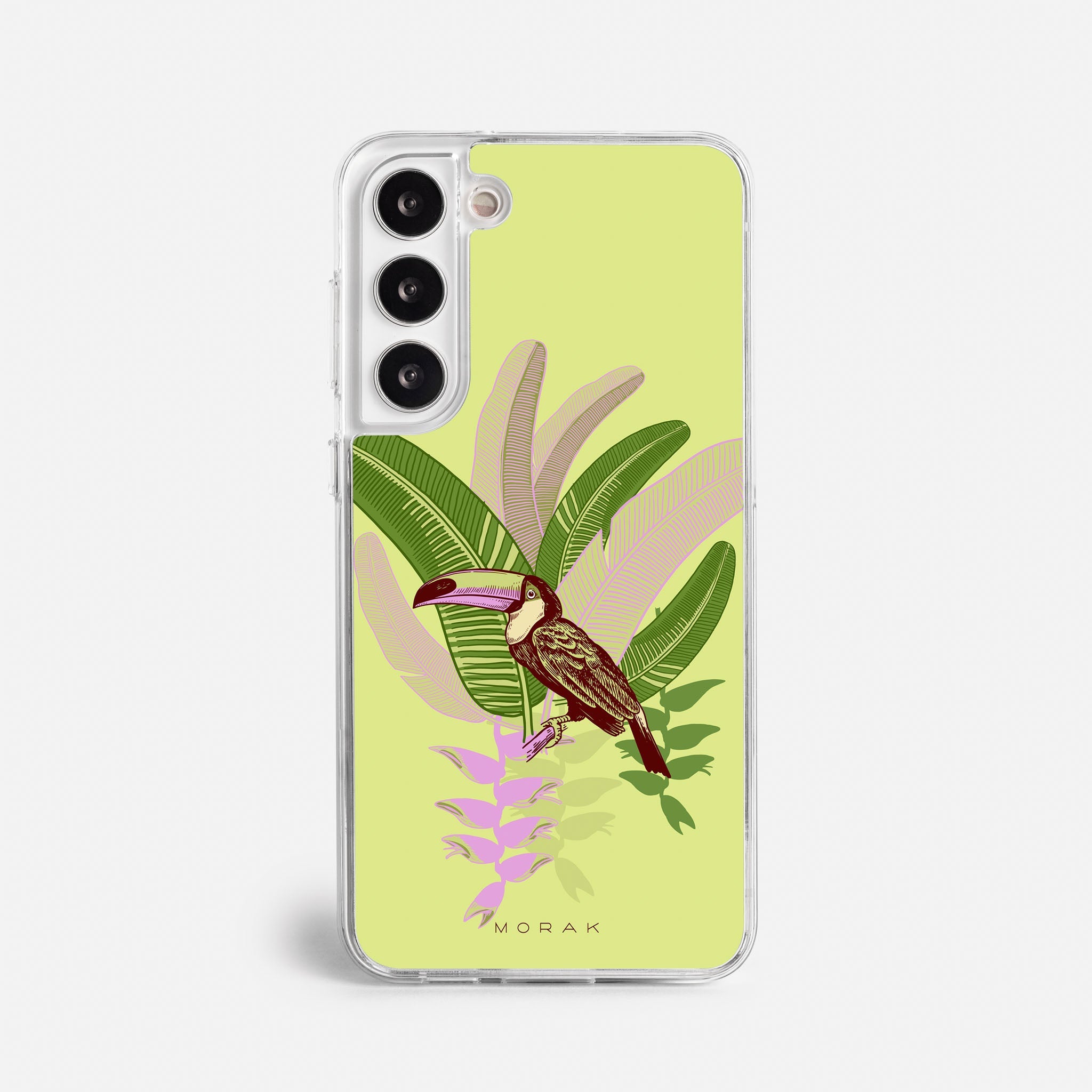 Case Tucán Light - Blanco Premium – Protección antigolpe | Diseño colombiano | Morak
