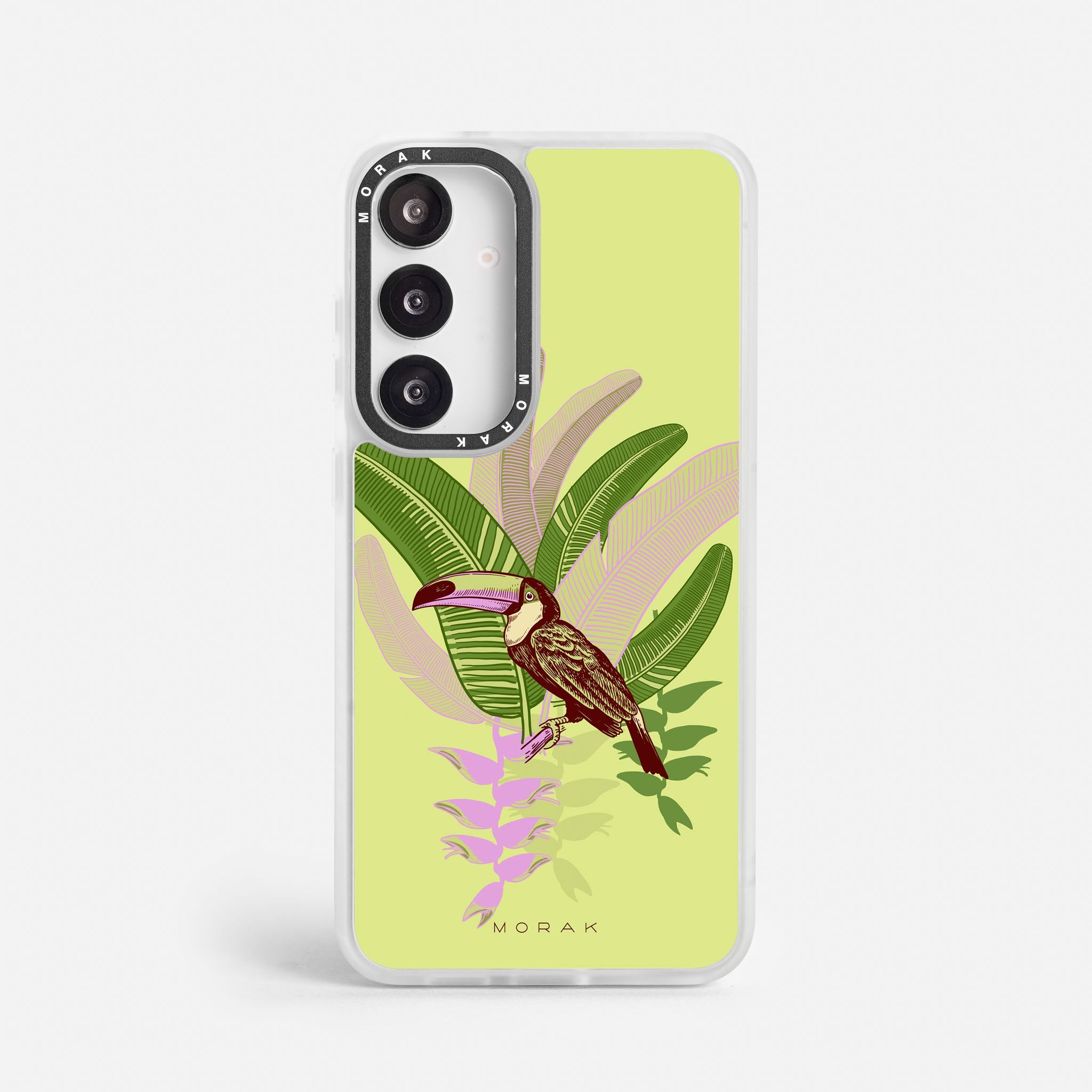Case Tucán Light - Blanco Premium – Protección antigolpe | Diseño colombiano | Morak