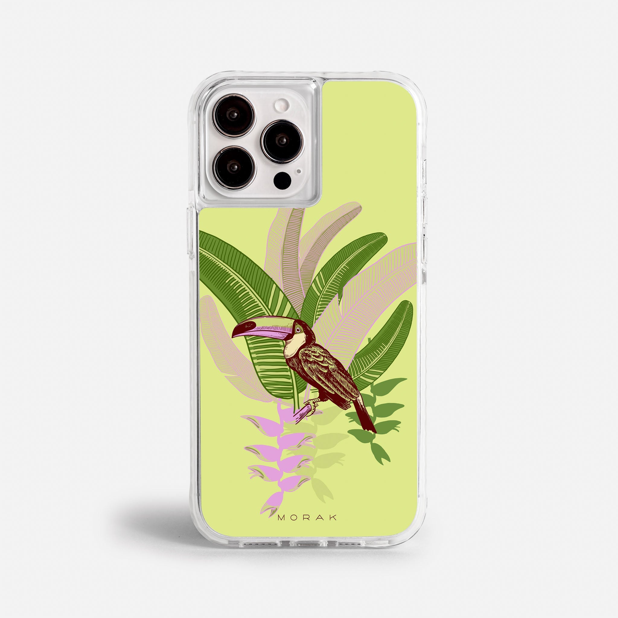 Case Tucán Light - Blanco Premium – Protección antigolpe | Diseño colombiano | Morak