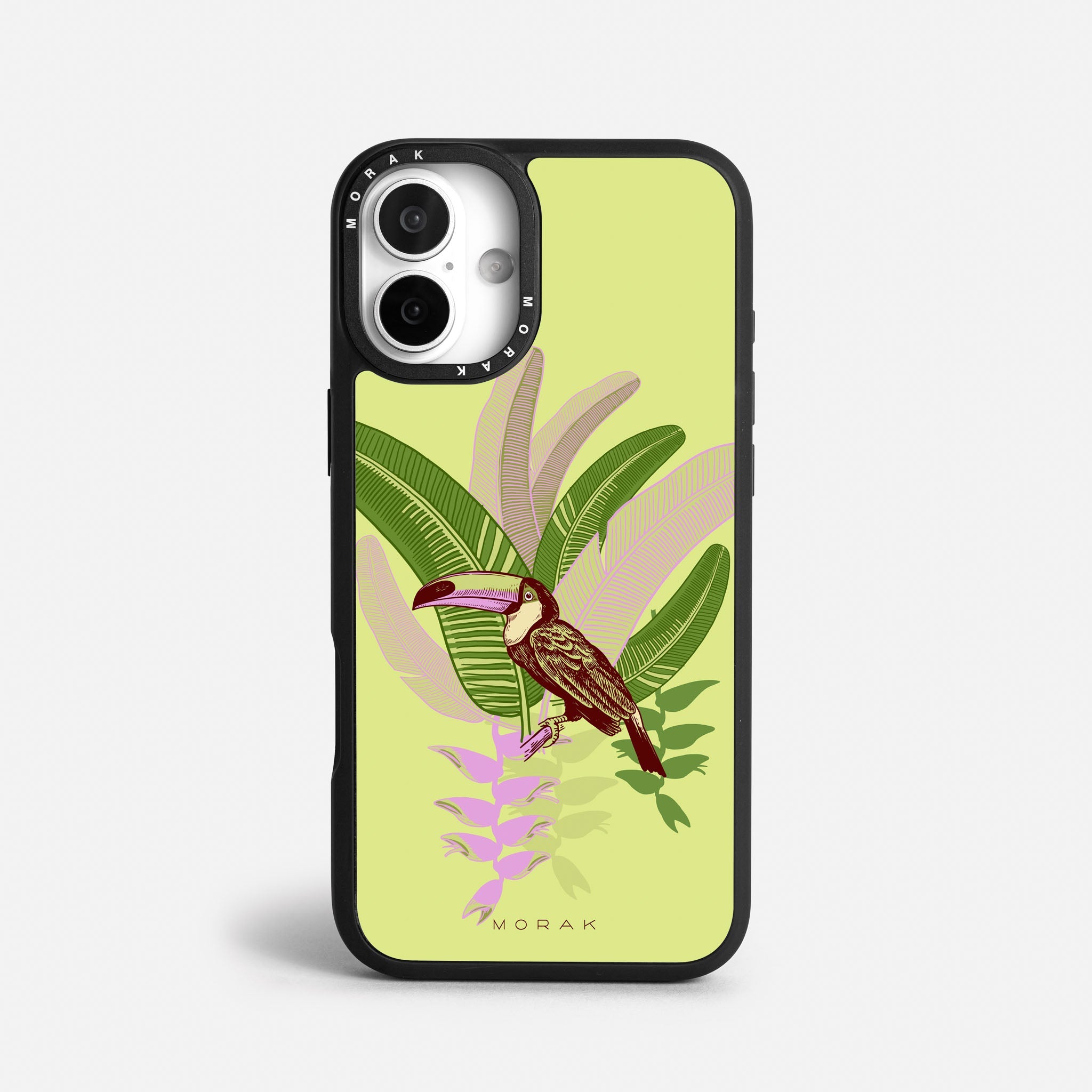 Case Tucán Light - Blanco Premium – Protección antigolpe | Diseño colombiano | Morak
