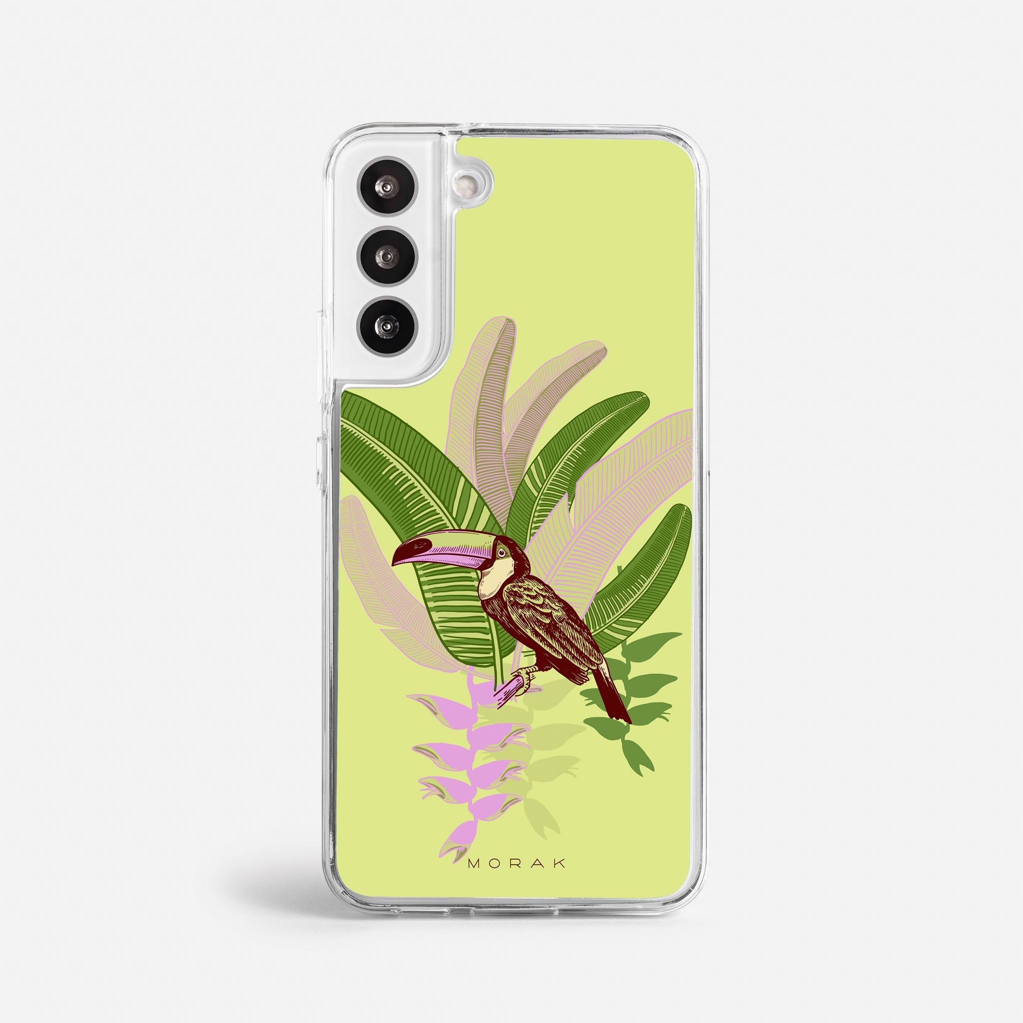 Case Tucán Light - Blanco Premium – Protección antigolpe | Diseño colombiano | Morak