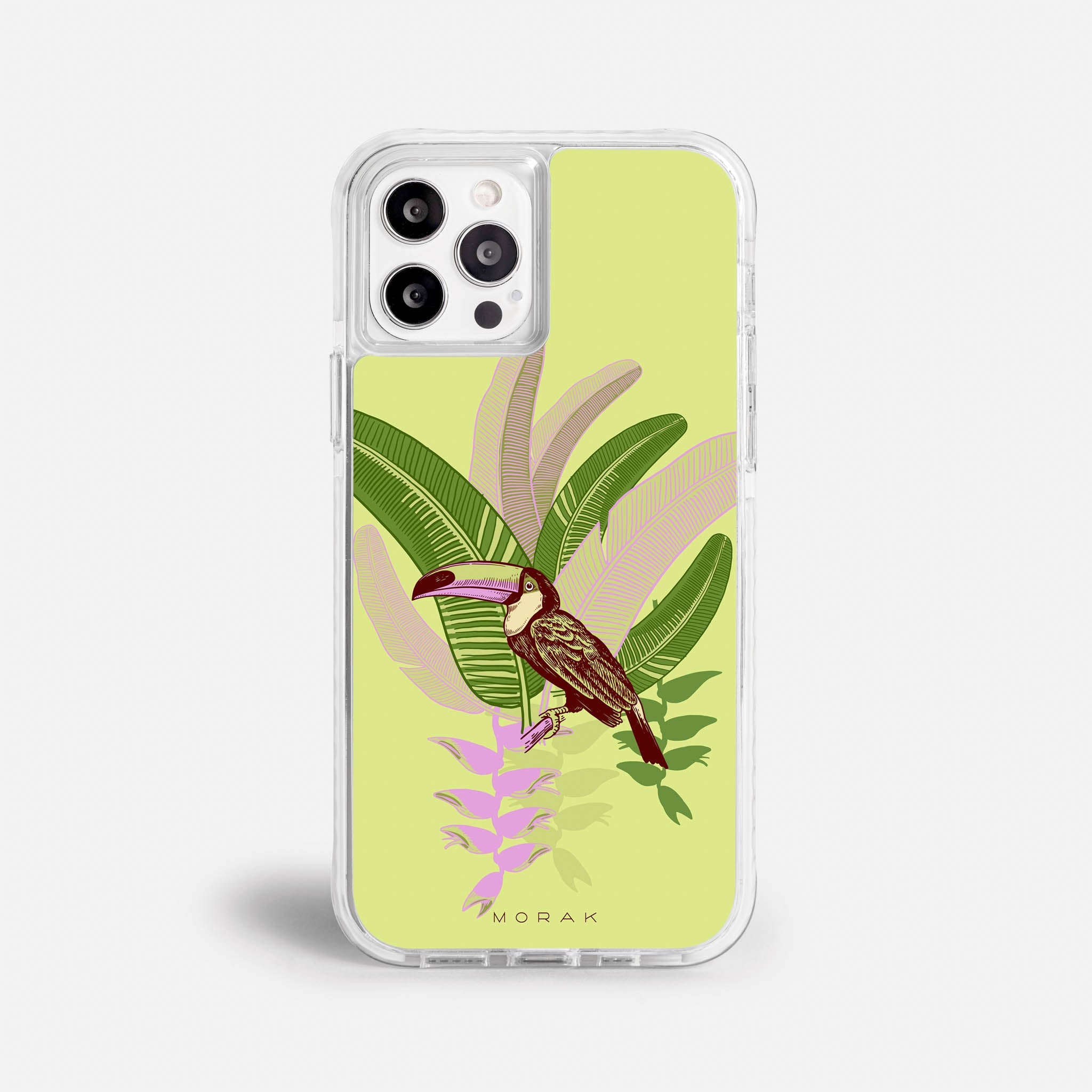 Case Tucán Light - Blanco Premium – Protección antigolpe | Diseño colombiano | Morak