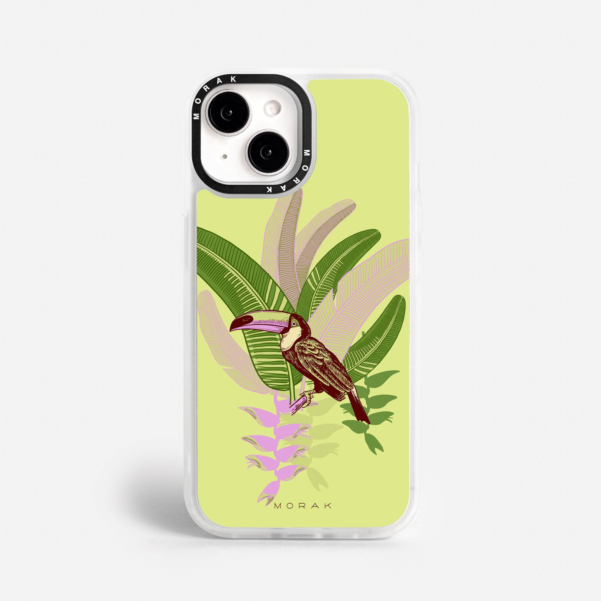 Case Tucán Light - Blanco Premium – Protección antigolpe | Diseño colombiano | Morak