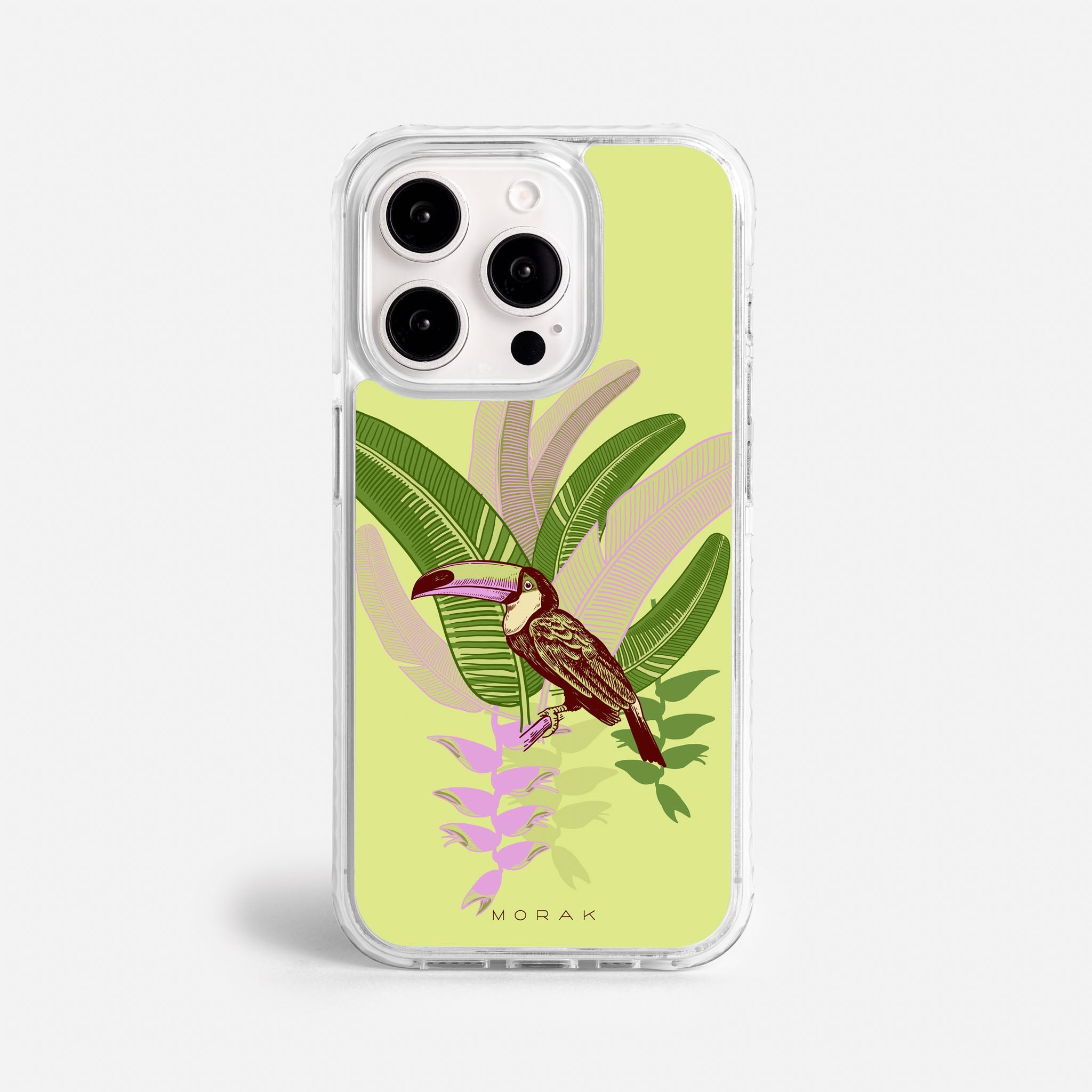 Case Tucán Light - Blanco Premium – Protección antigolpe | Diseño colombiano | Morak