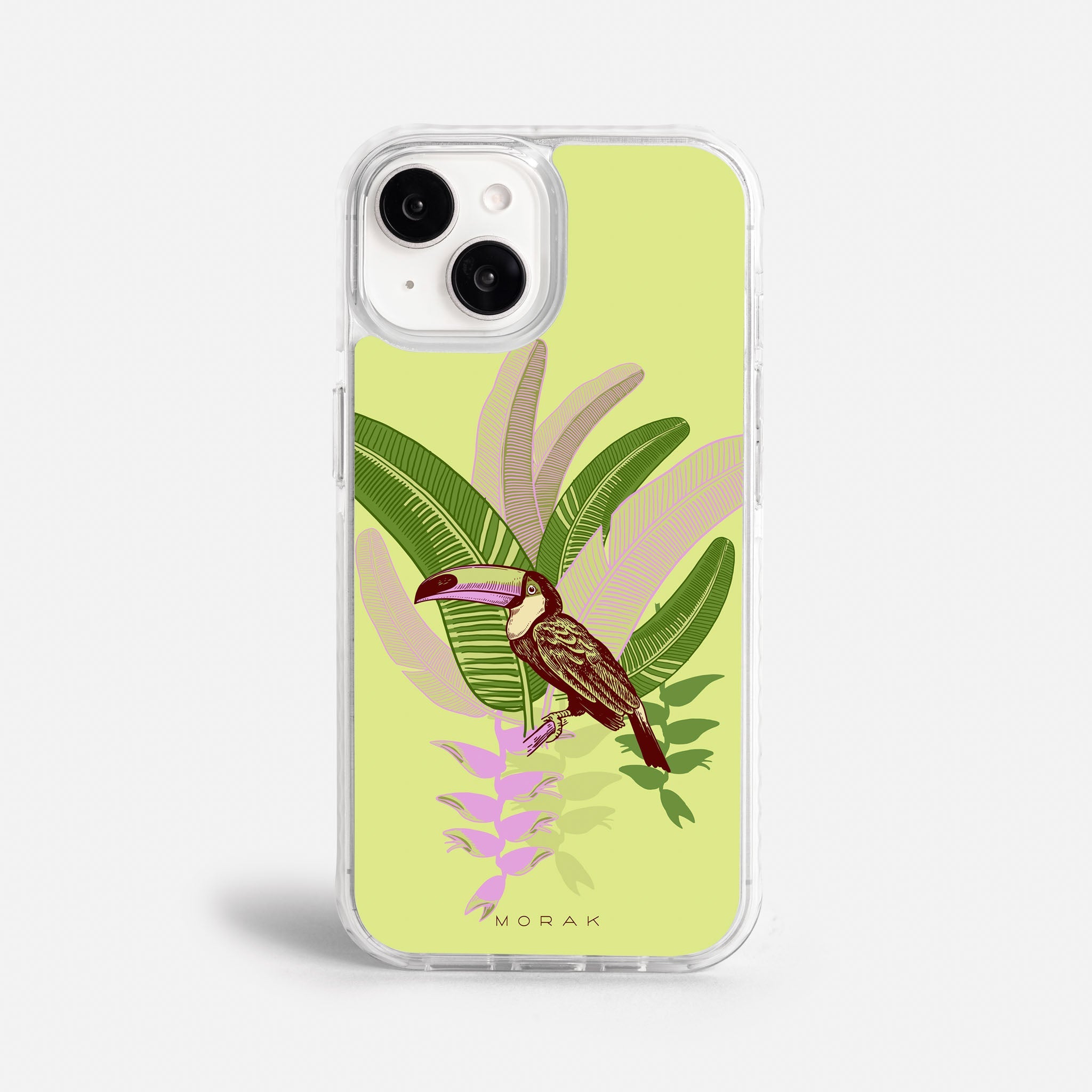 Case Tucán Light - Blanco Premium – Protección antigolpe | Diseño colombiano | Morak