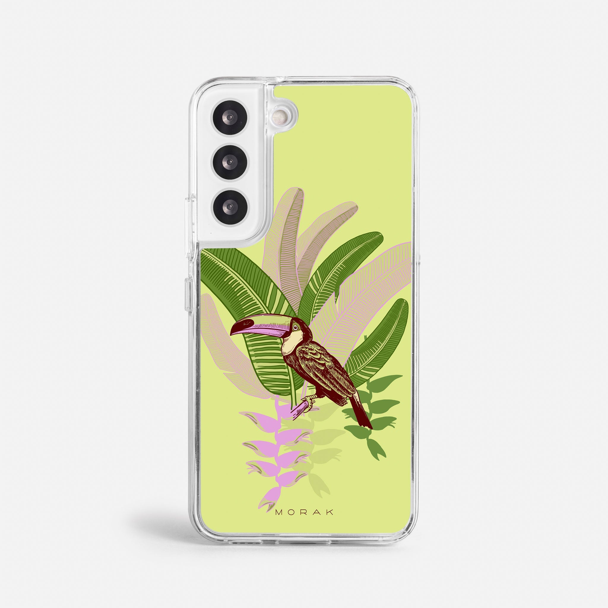Case Tucán Light - Blanco Premium – Protección antigolpe | Diseño colombiano | Morak