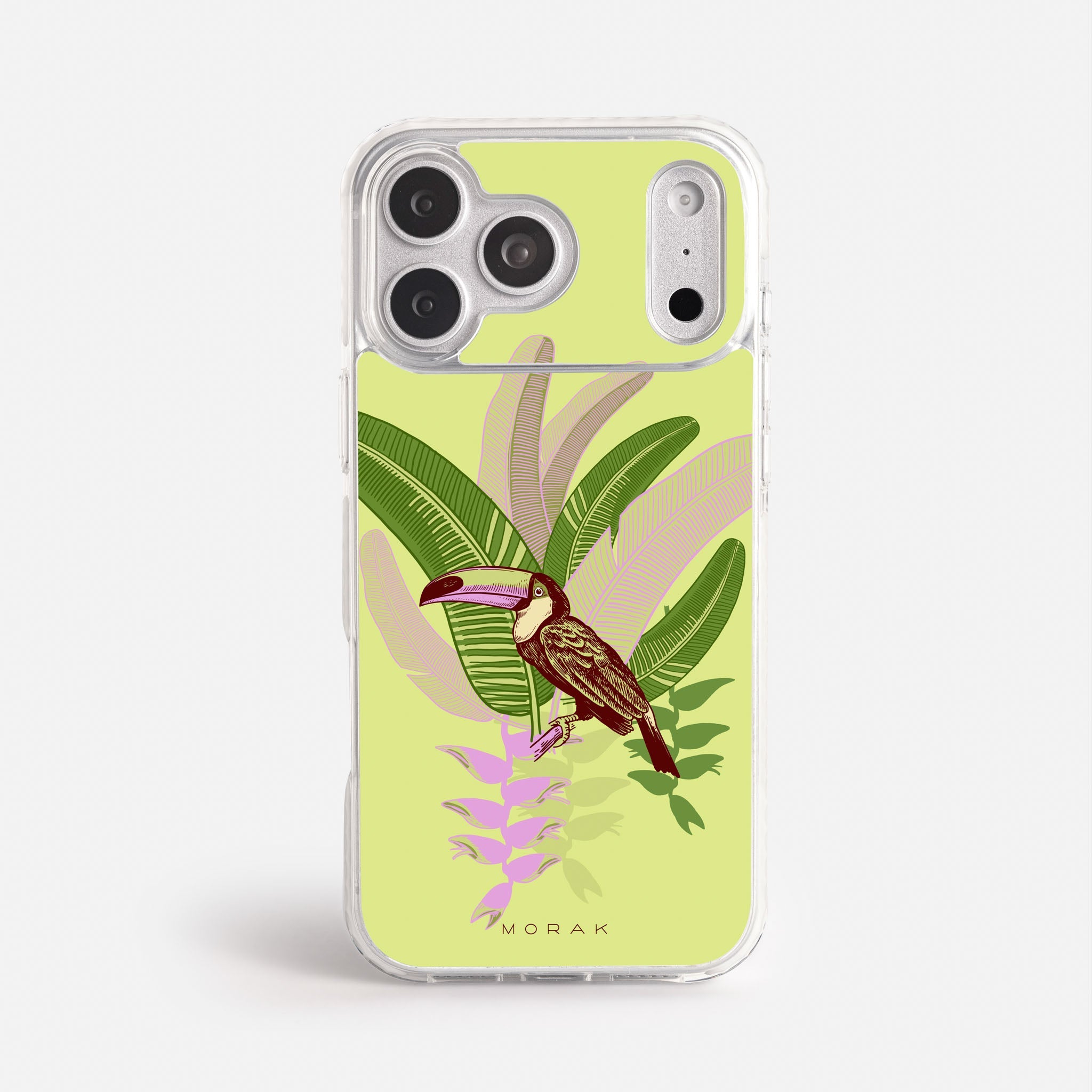 Case Tucán Light - Blanco Premium – Protección antigolpe | Diseño colombiano | Morak