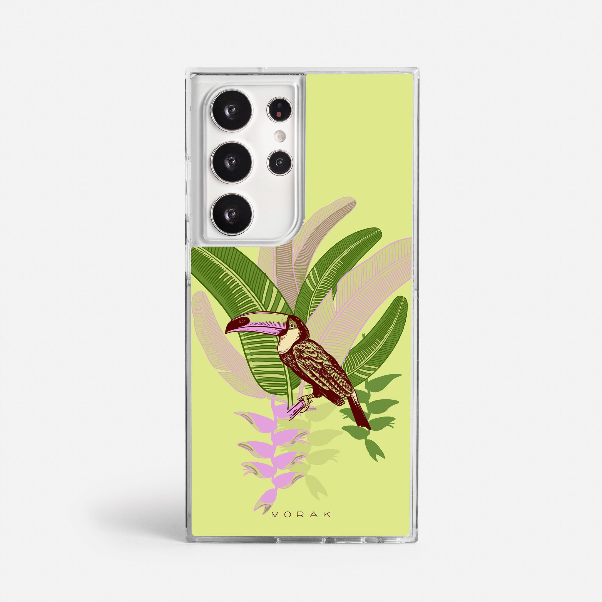 Case Tucán Light - Blanco Premium – Protección antigolpe | Diseño colombiano | Morak