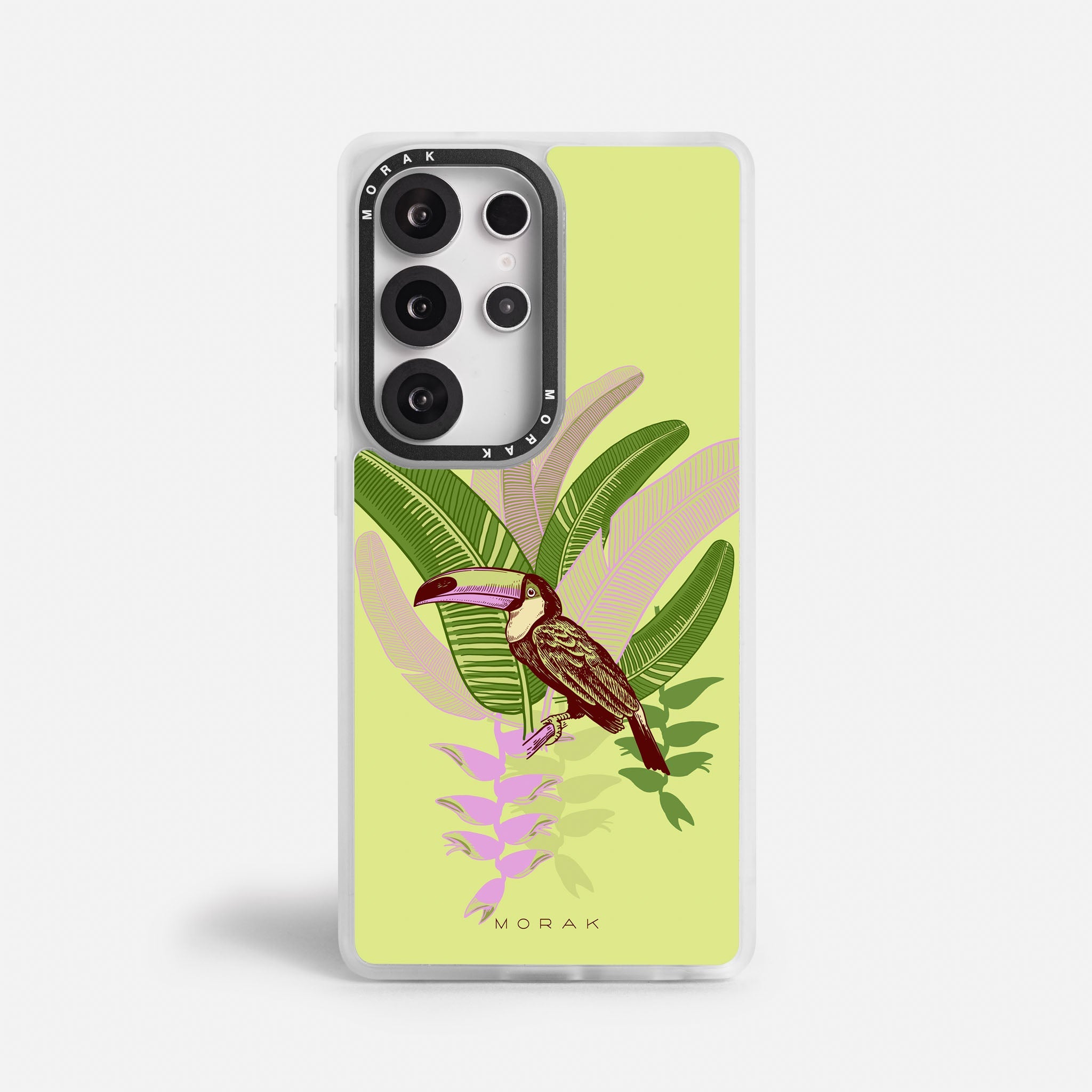 Case Tucán Light - Blanco Premium – Protección antigolpe | Diseño colombiano | Morak