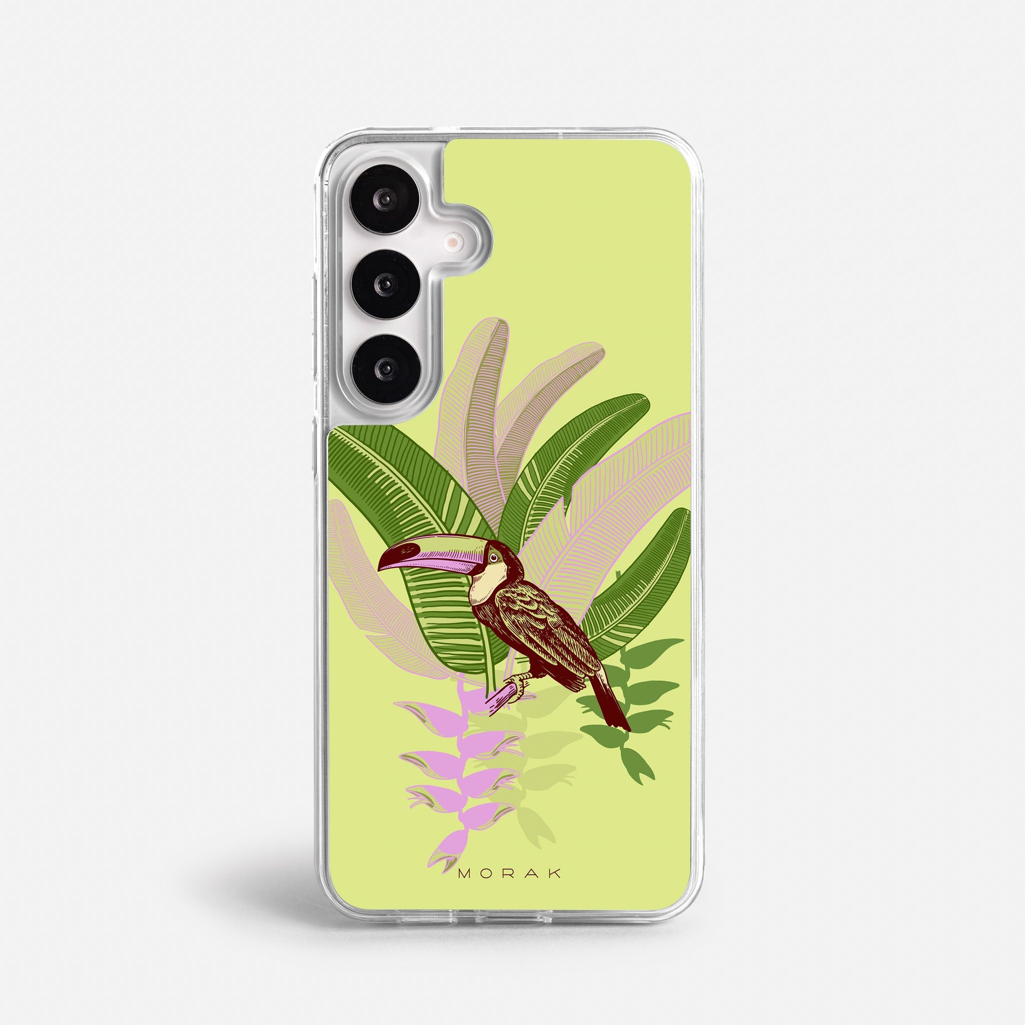 Case Tucán Light - Blanco Premium – Protección antigolpe | Diseño colombiano | Morak